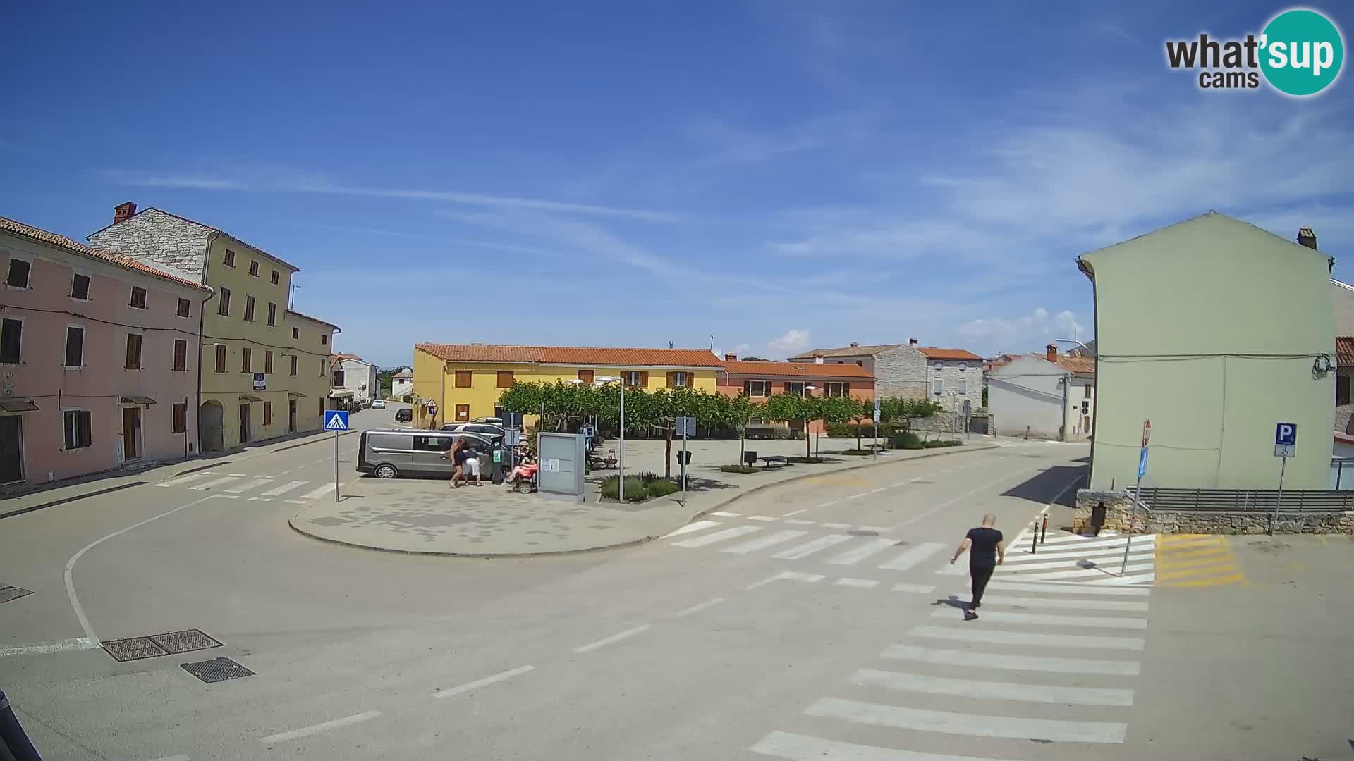 Bale Trg La Musa webcam – Istria – Croatia