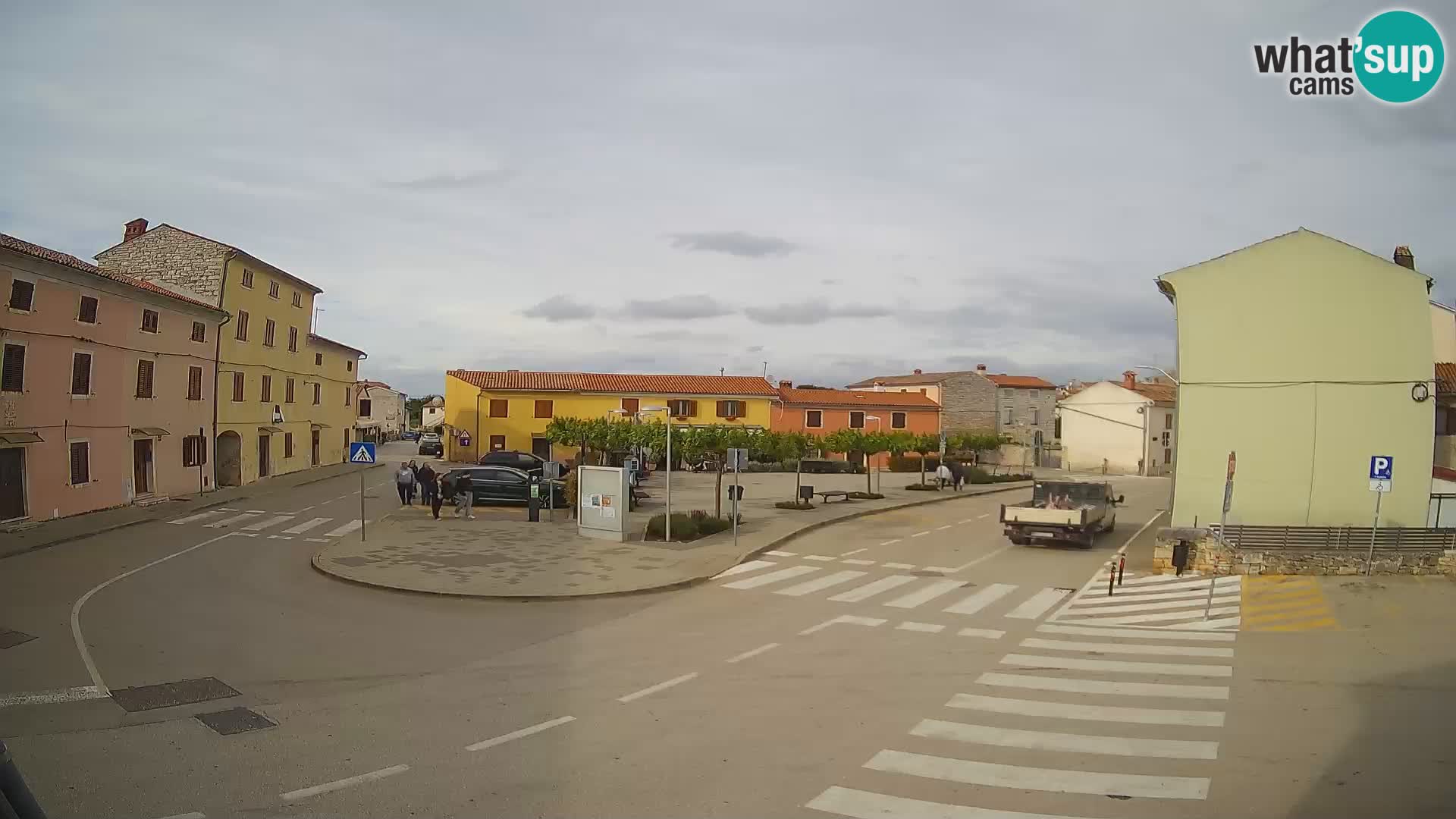 Bale Trg La Musa webcam – Istria – Croatia