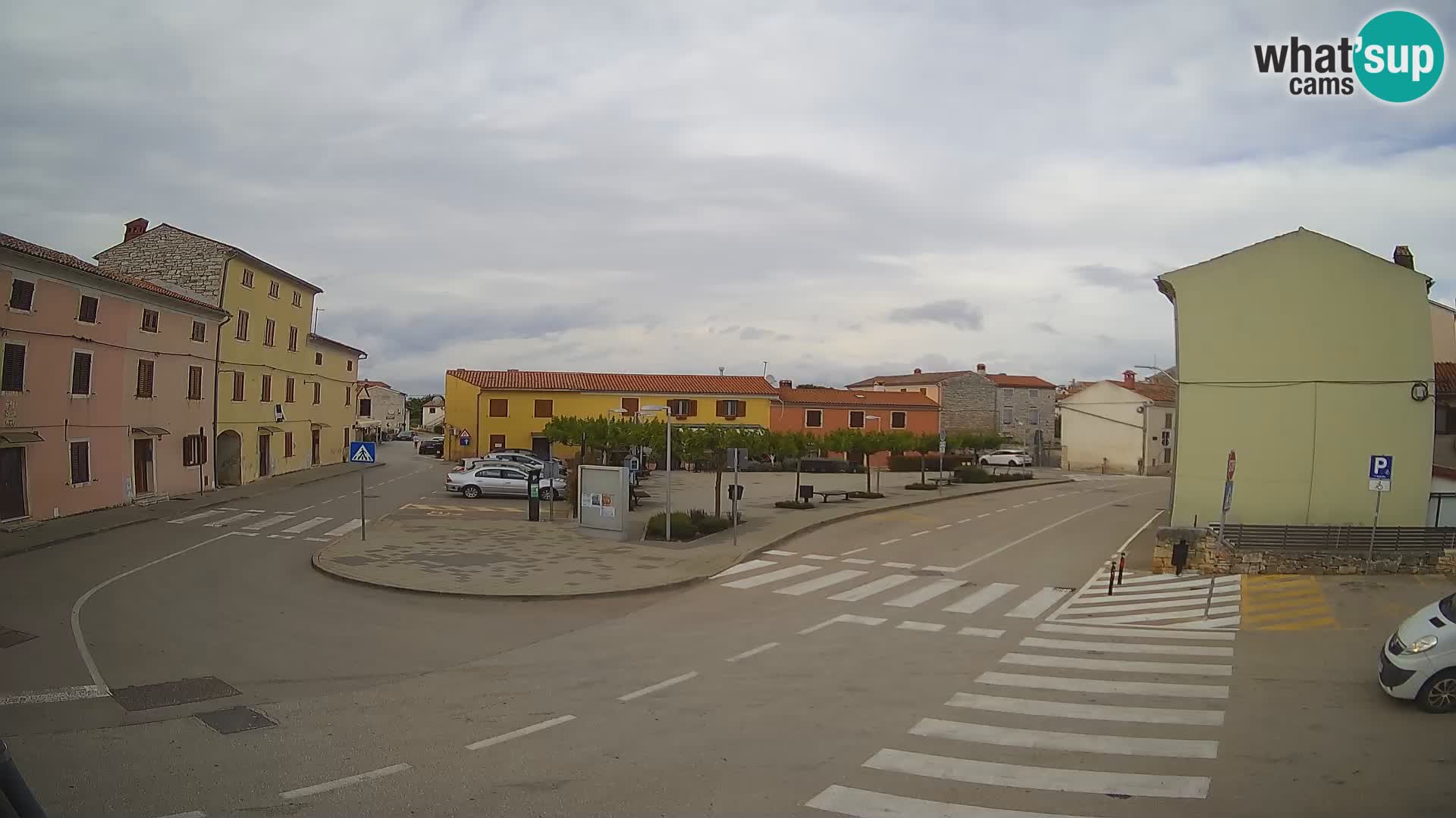 Bale, webcam de la plaza La Musa – Istria – Croacia