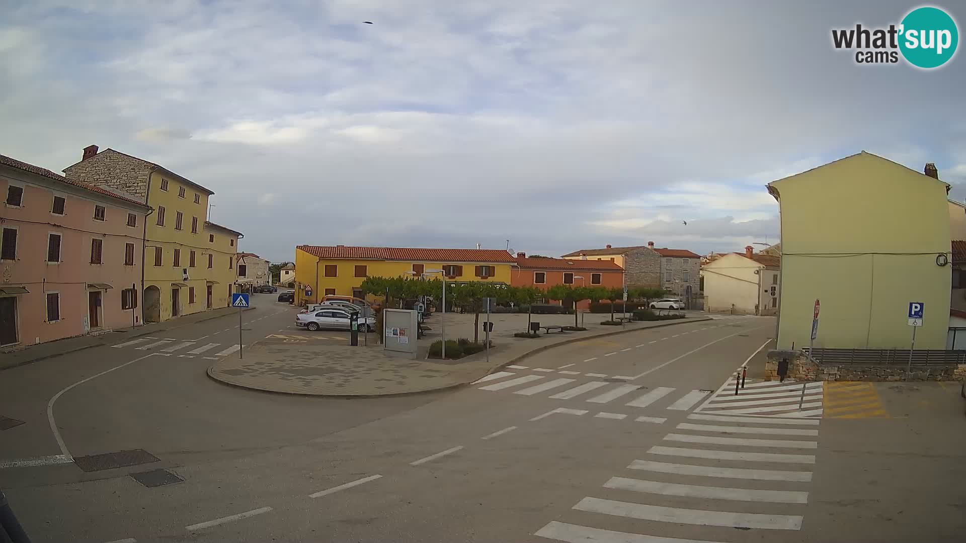 Bale, webcam de la place La Musa – Istrie – Croatie