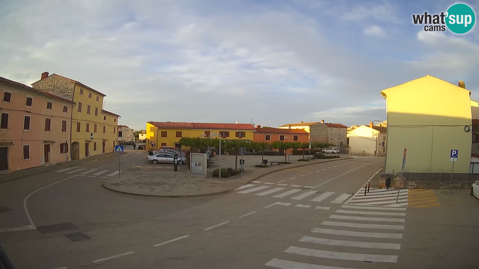 Bale, webcam de la plaza La Musa – Istria – Croacia