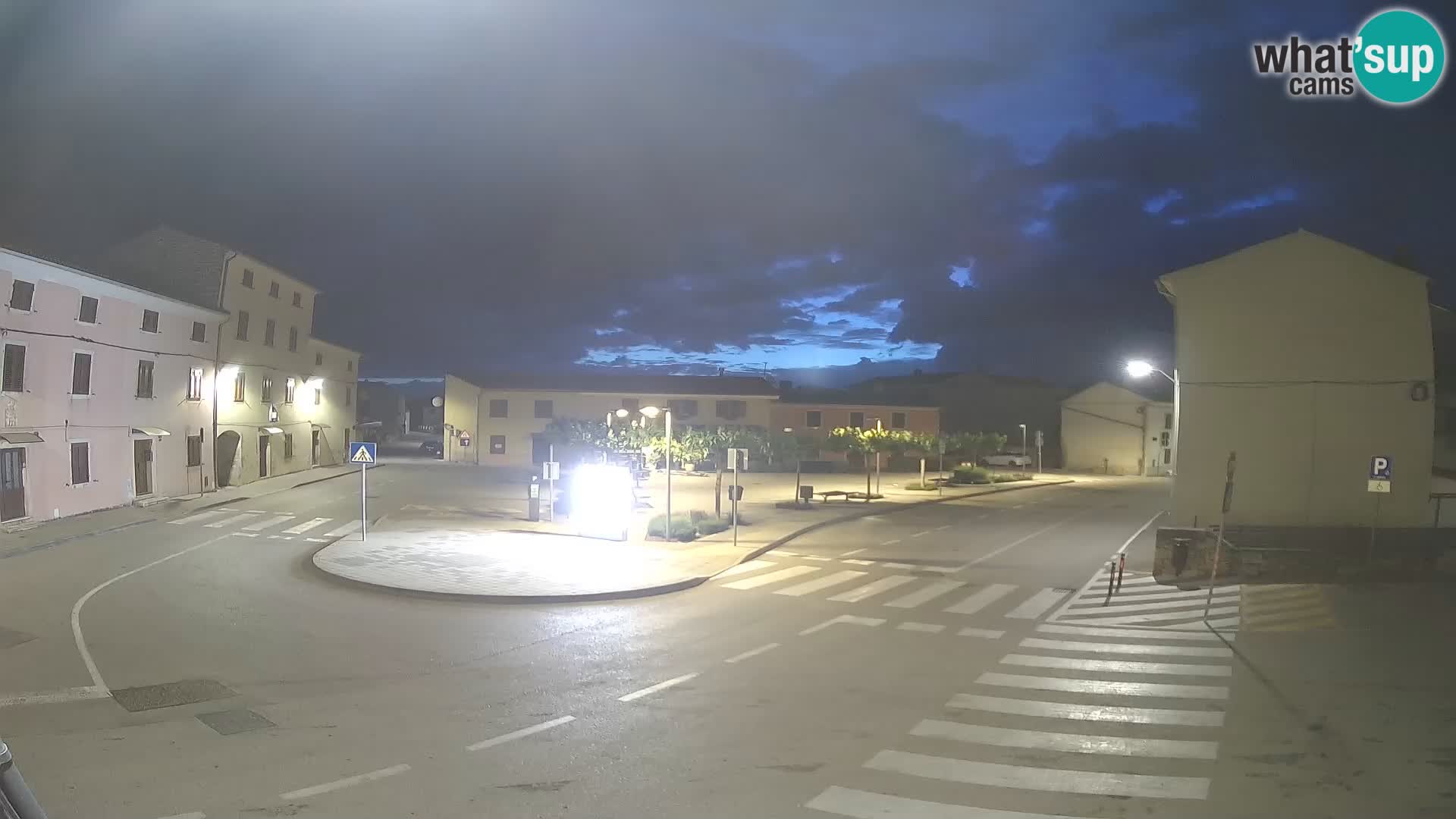 Bale, webcam de la plaza La Musa – Istria – Croacia