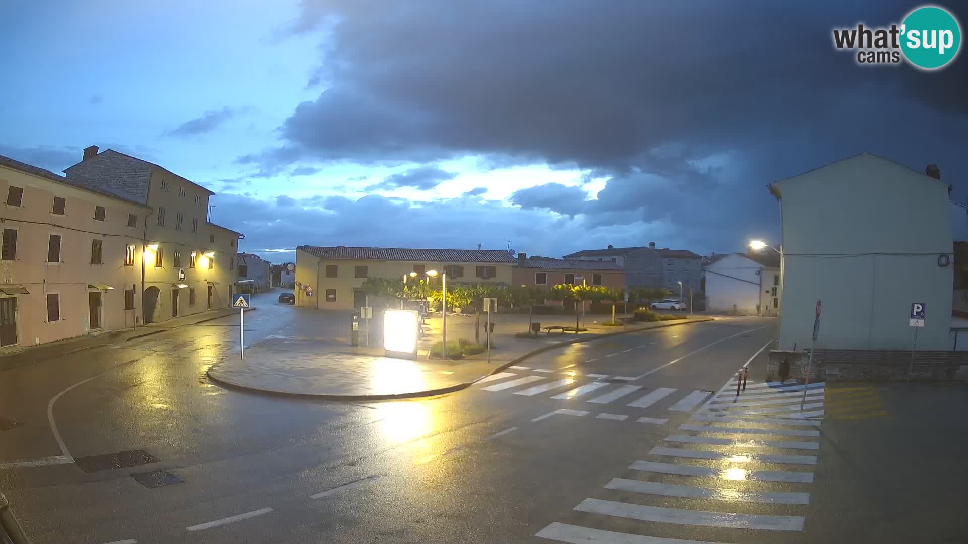 Bale Trg La Musa webcam – Istria – Croatia