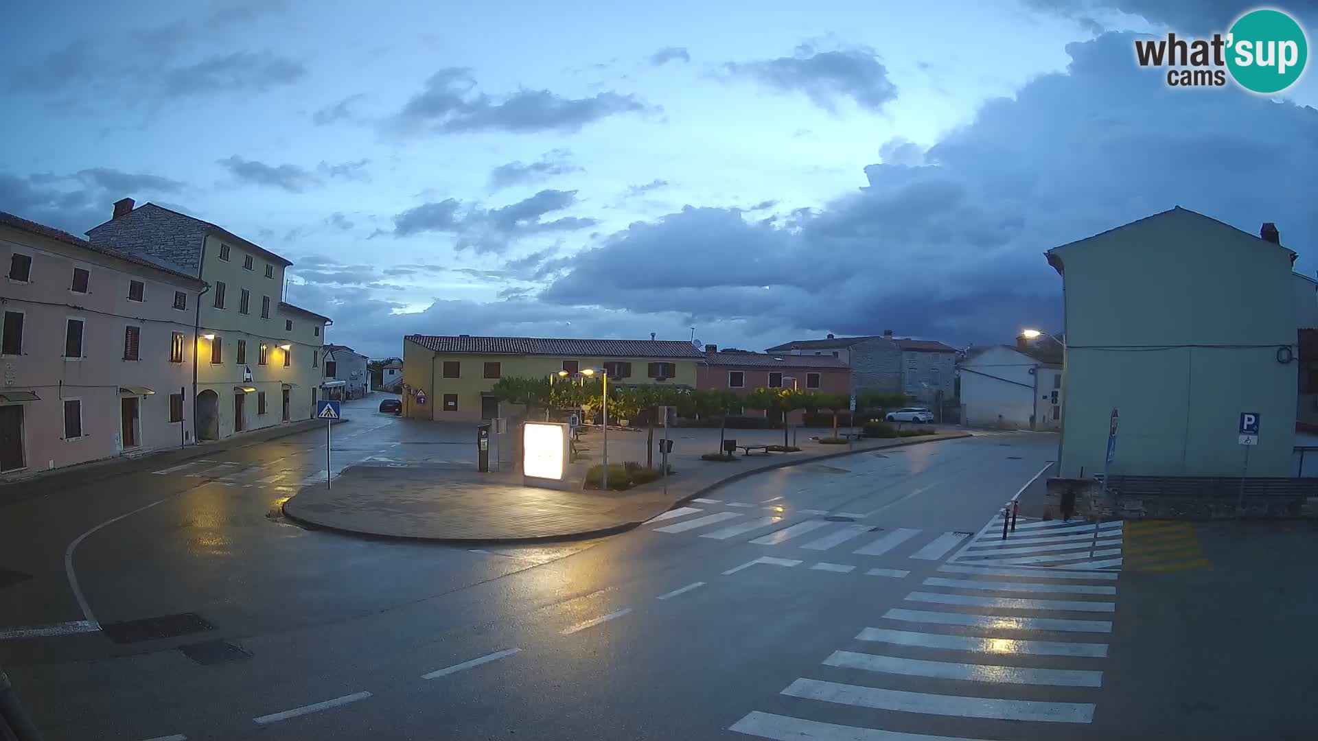 Bale, webcam de la plaza La Musa – Istria – Croacia