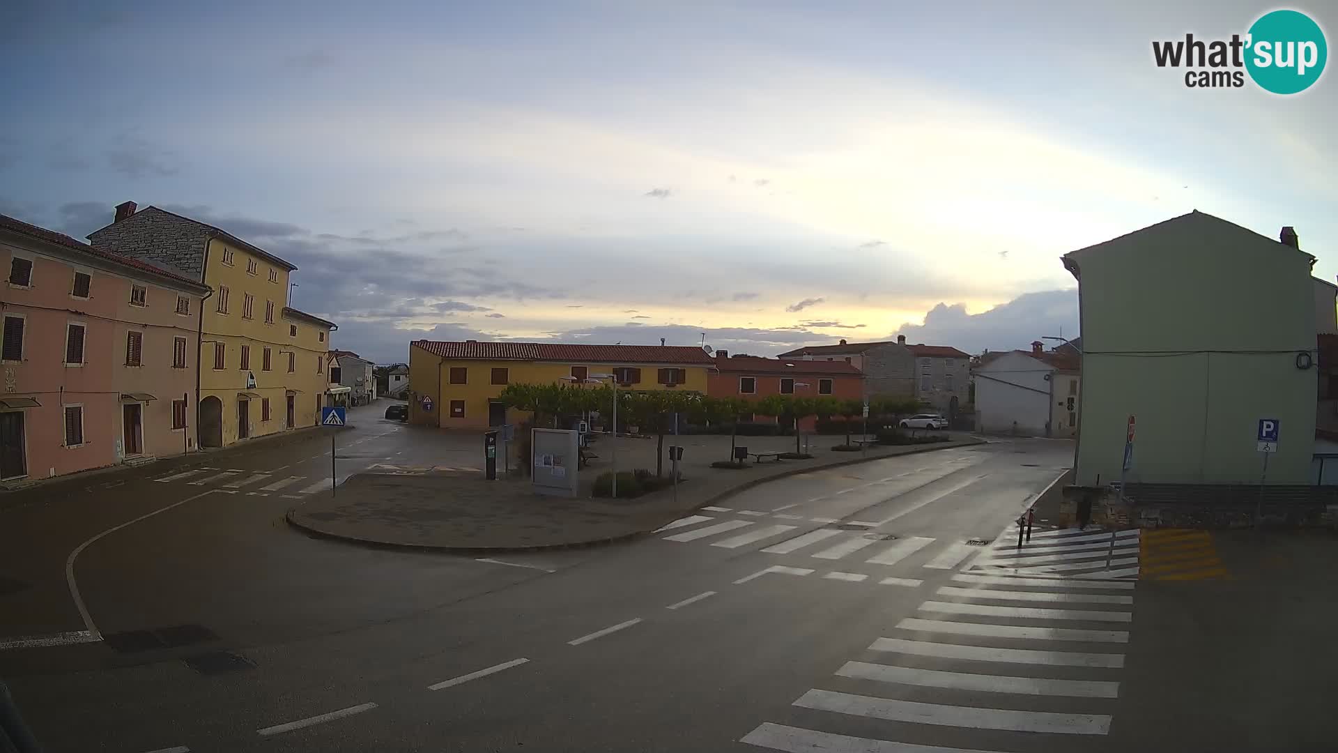 Bale Trg La Musa webcam – Istria – Croatia