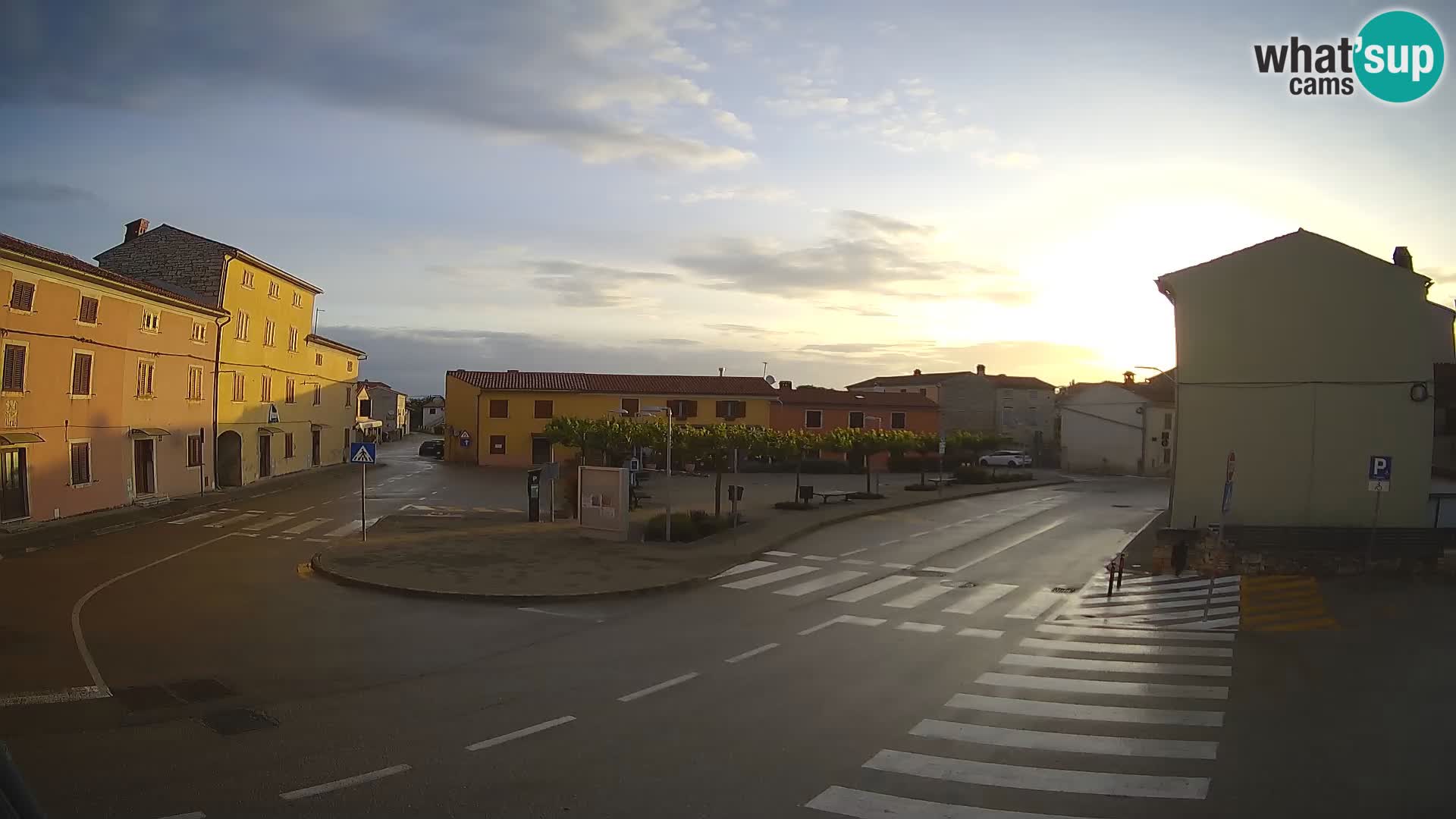 Bale, webcam de la plaza La Musa – Istria – Croacia