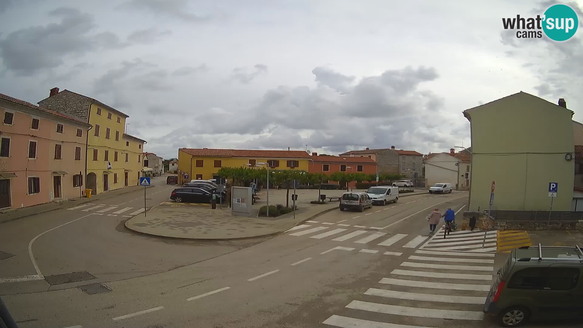 Bale, webcam de la place La Musa – Istrie – Croatie
