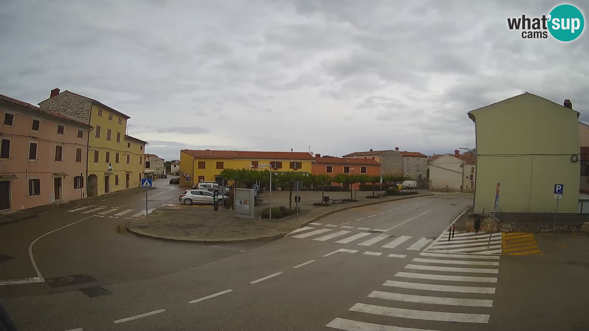 Bale Trg La Musa webcam – Istria – Croatia