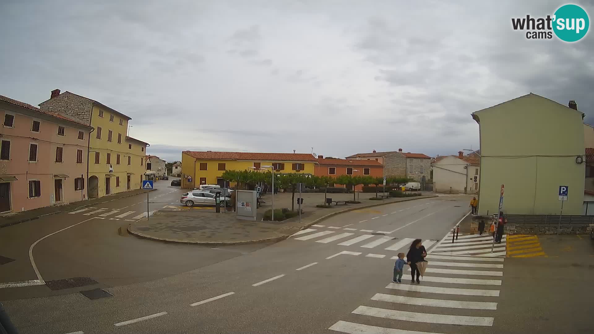 Bale Trg La Musa webcam – Istria – Croatia