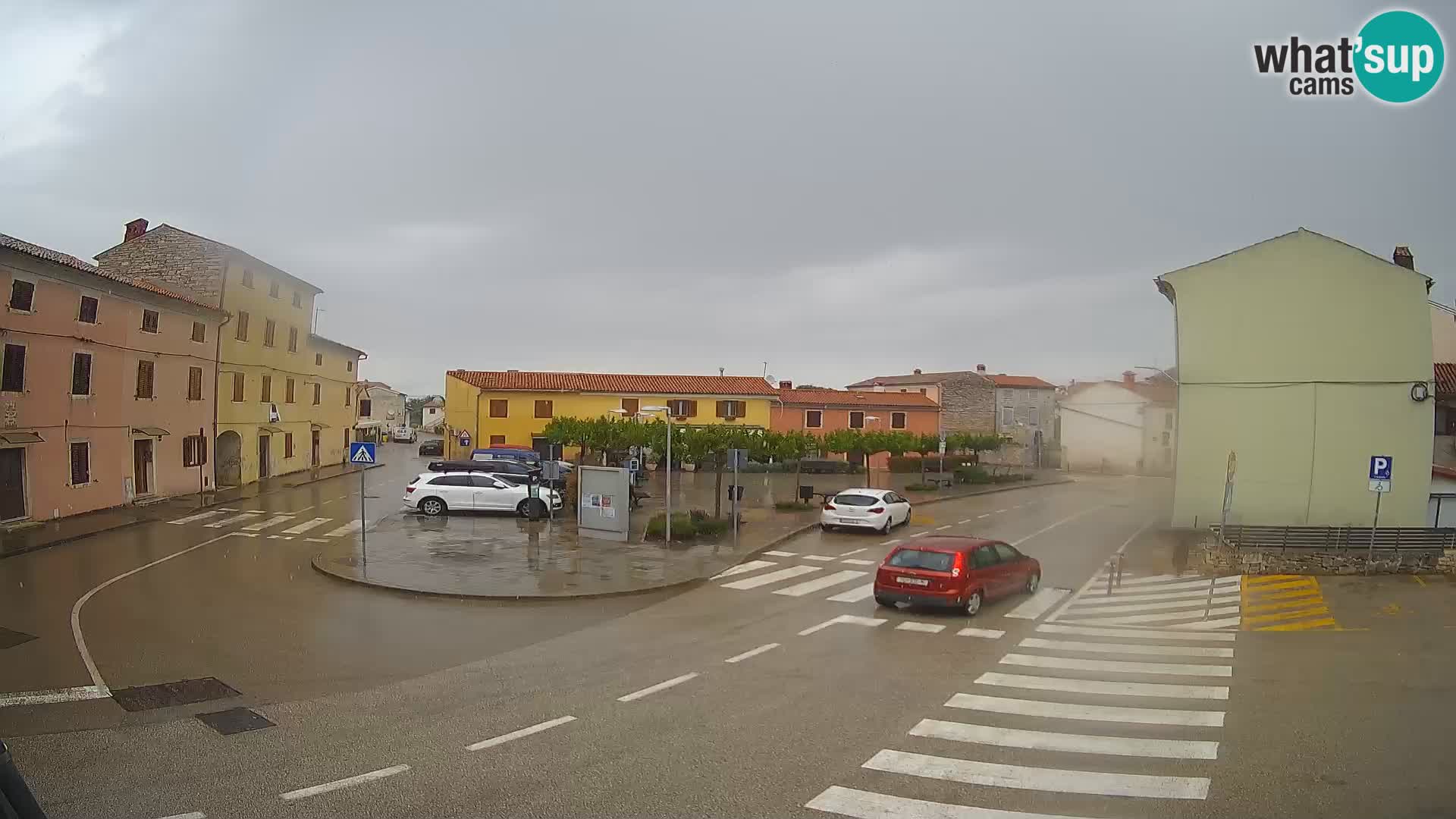 Bale Trg La Musa webcam – Istria – Croatia