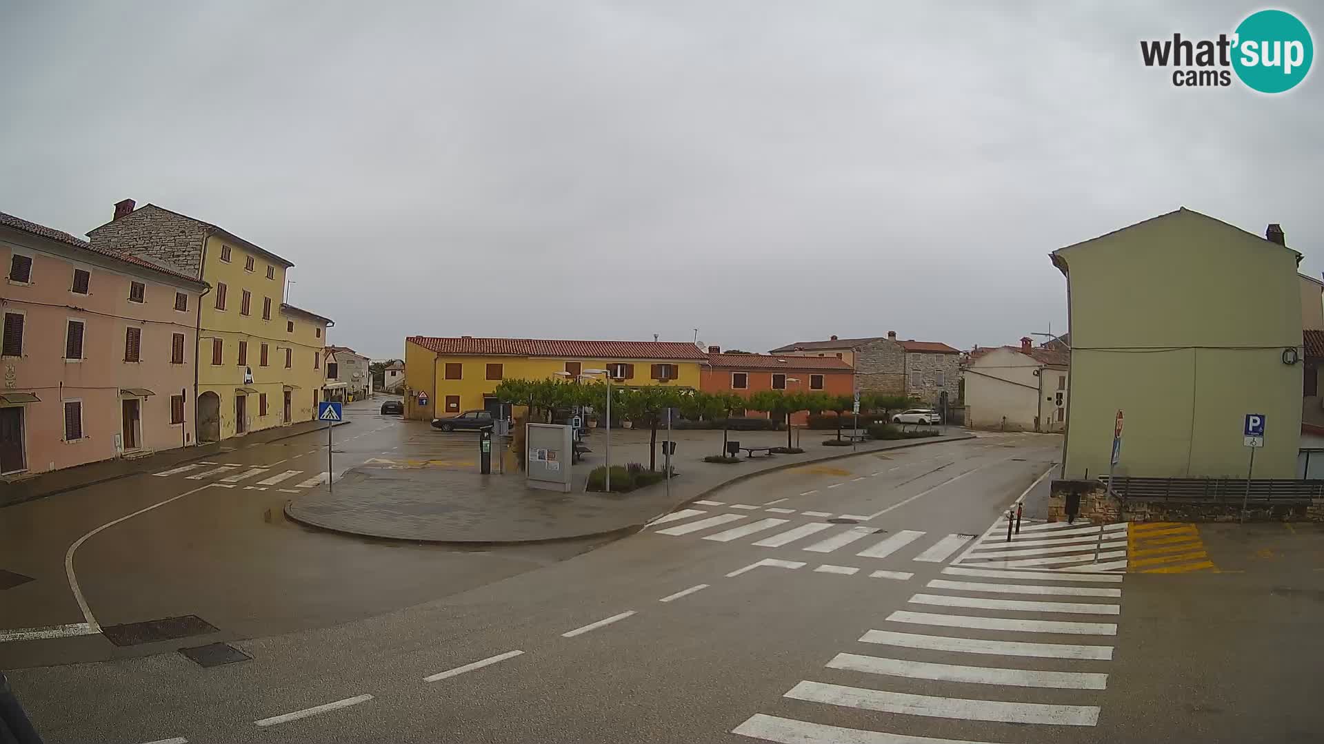 Bale, webcam de la place La Musa – Istrie – Croatie