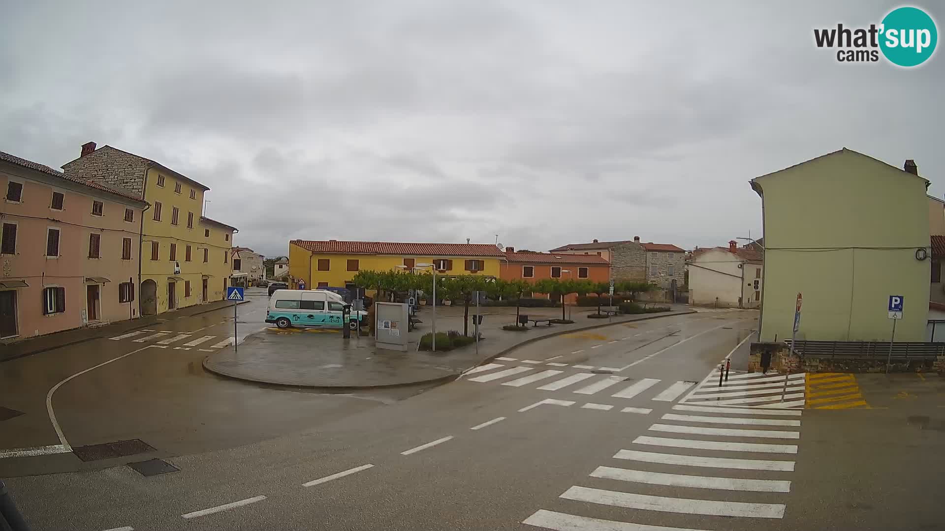 Bale Trg La Musa webcam – Istria – Croatia