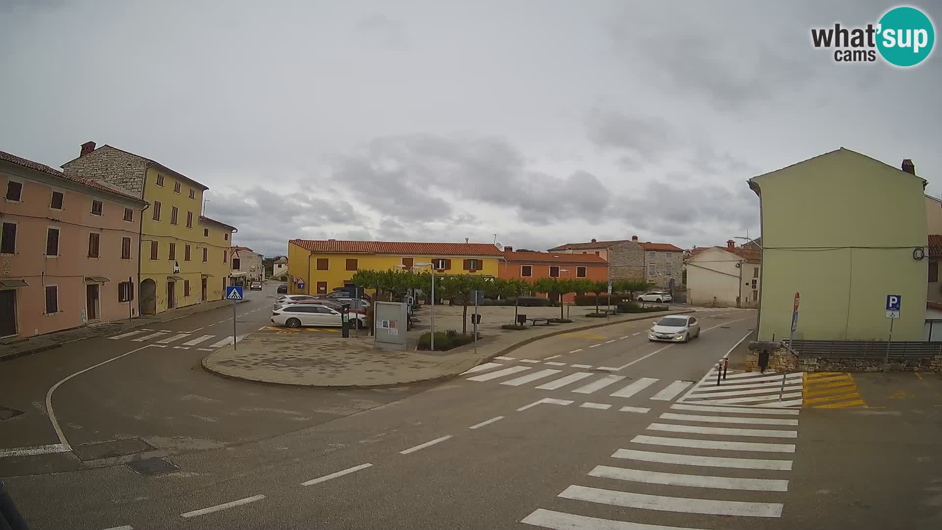 Bale, webcam de la plaza La Musa – Istria – Croacia