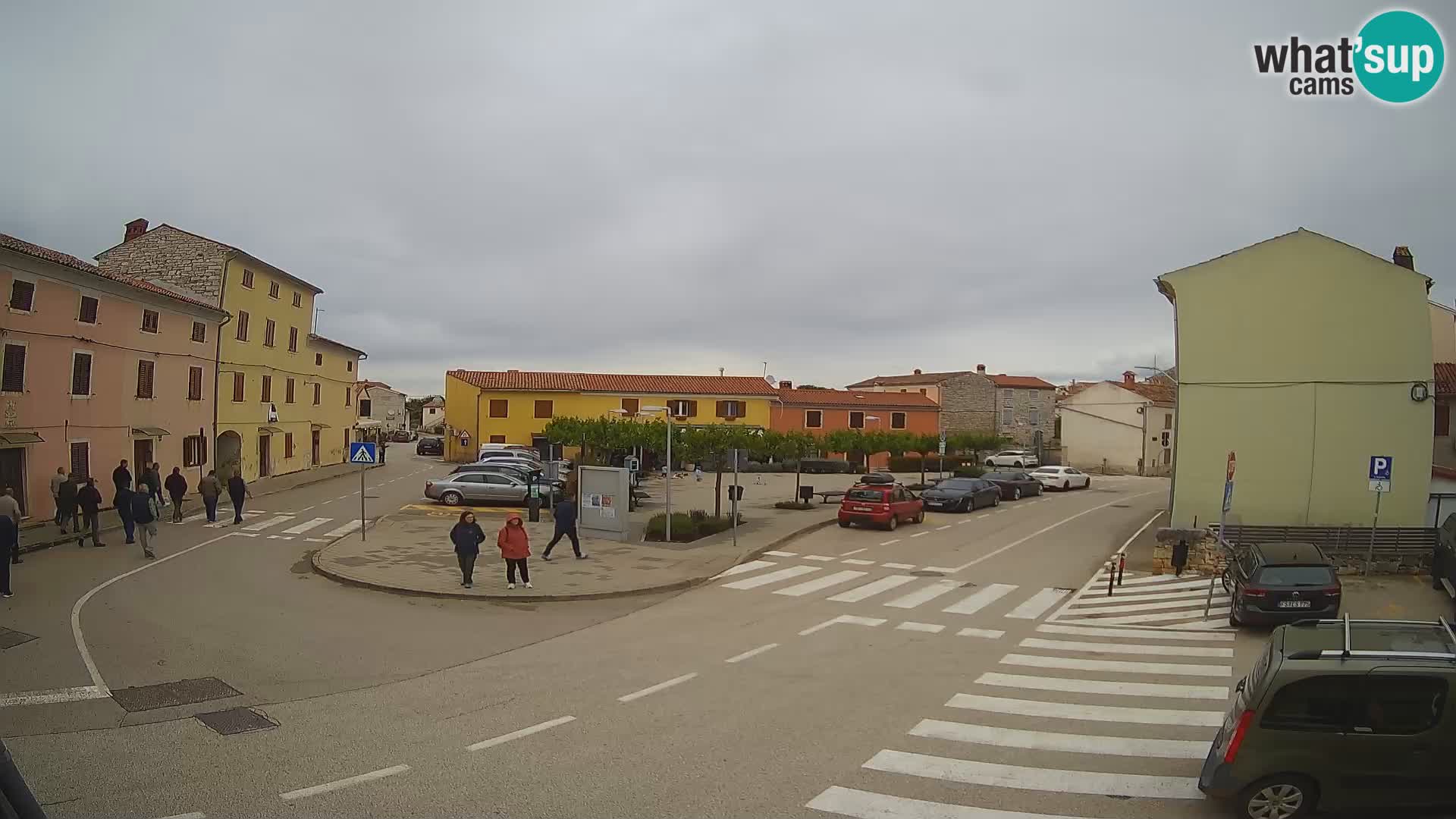 Bale Trg La Musa webcam – Istria – Croatia