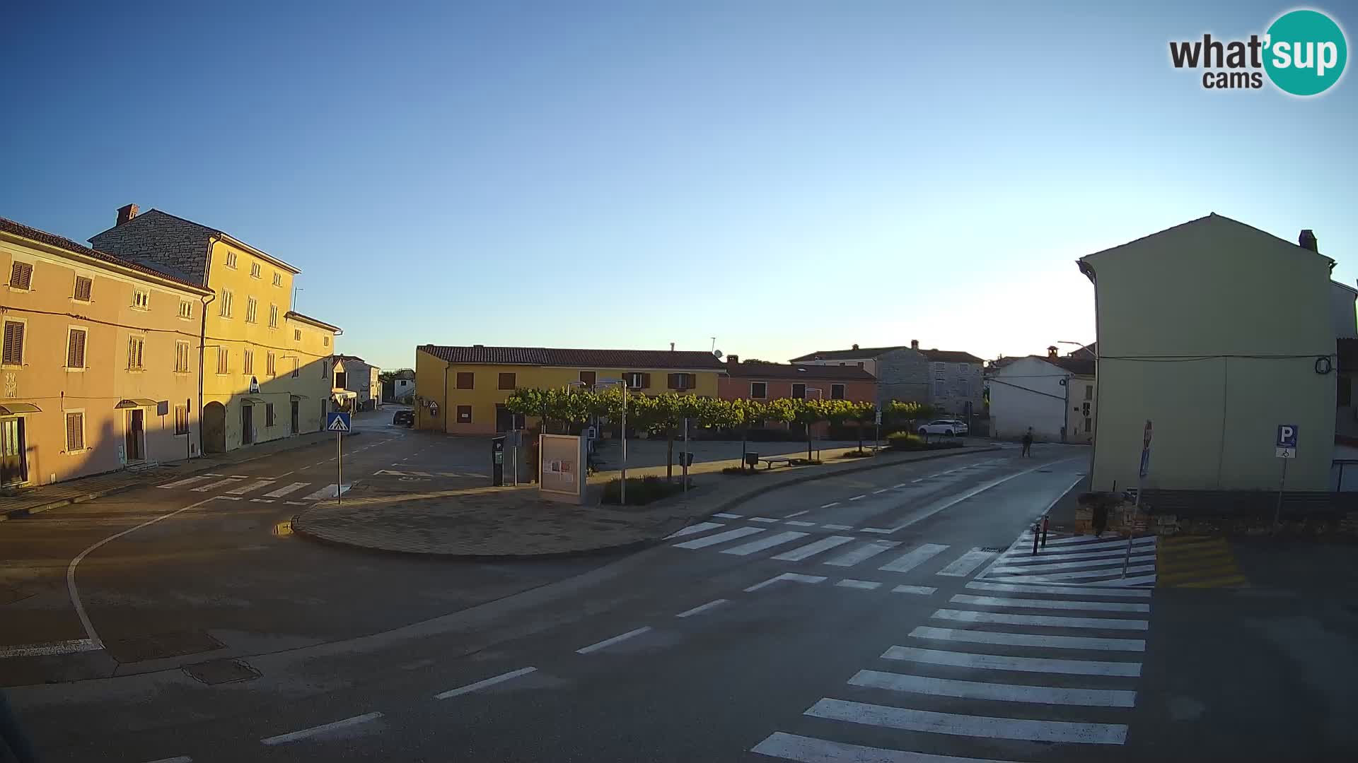 Bale Trg La Musa webcam – Istria – Croatia