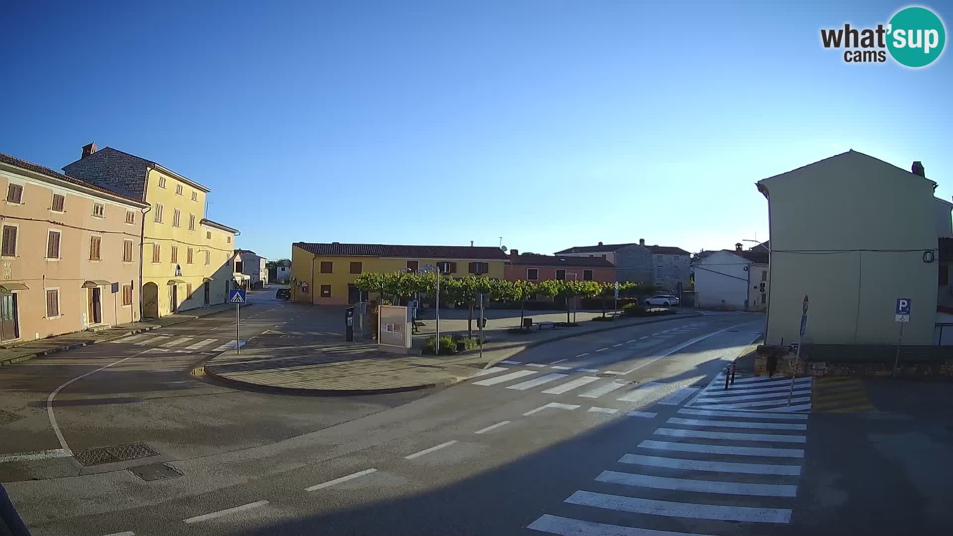 Bale, webcam de la plaza La Musa – Istria – Croacia