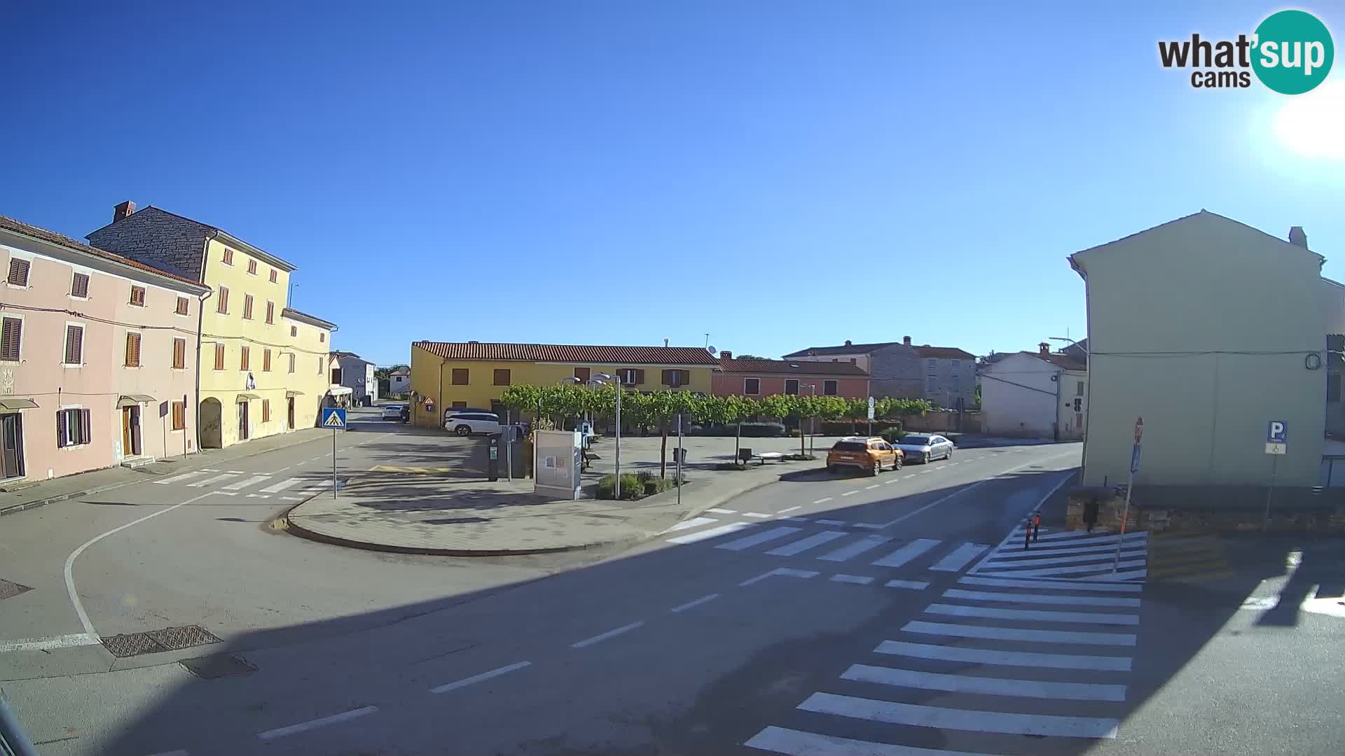 Bale Trg La Musa webcam – Istria – Croatia