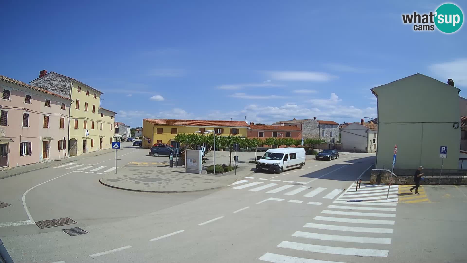 Bale, webcam de la plaza La Musa – Istria – Croacia