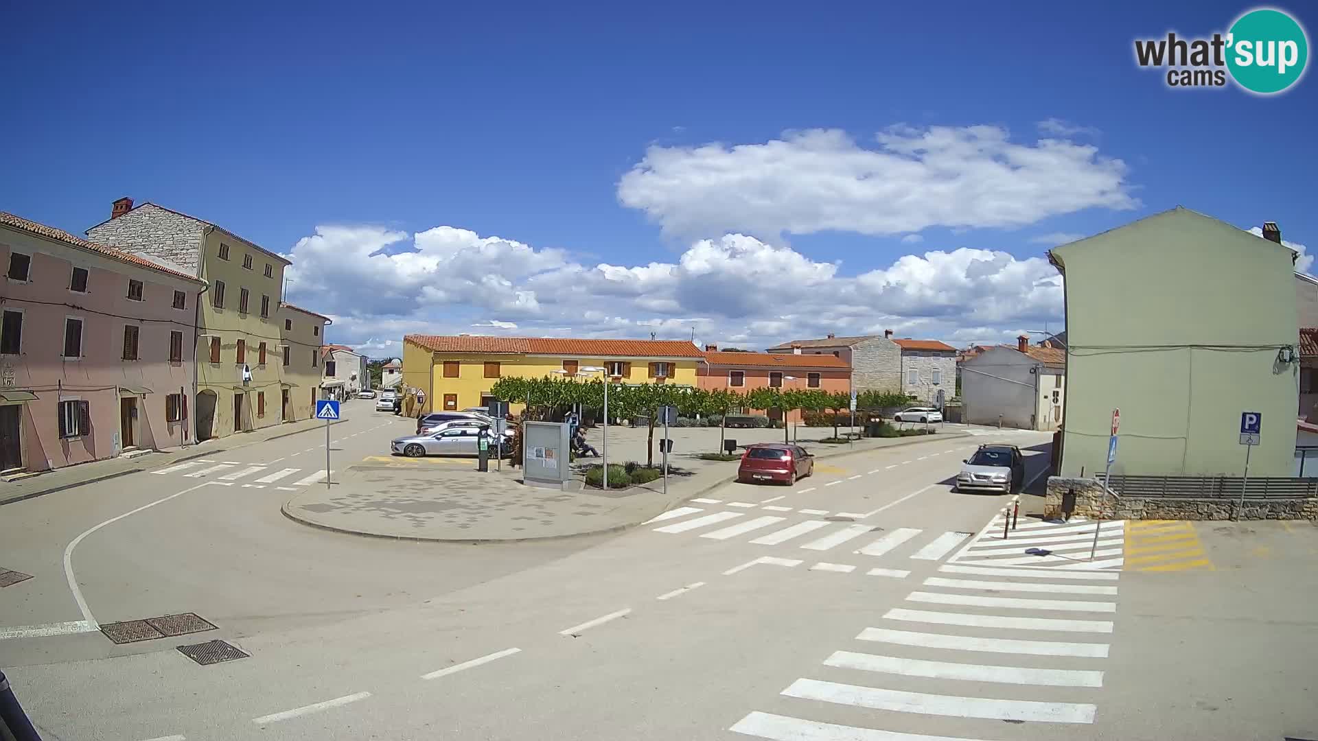 Bale Trg La Musa webcam – Istria – Croatia
