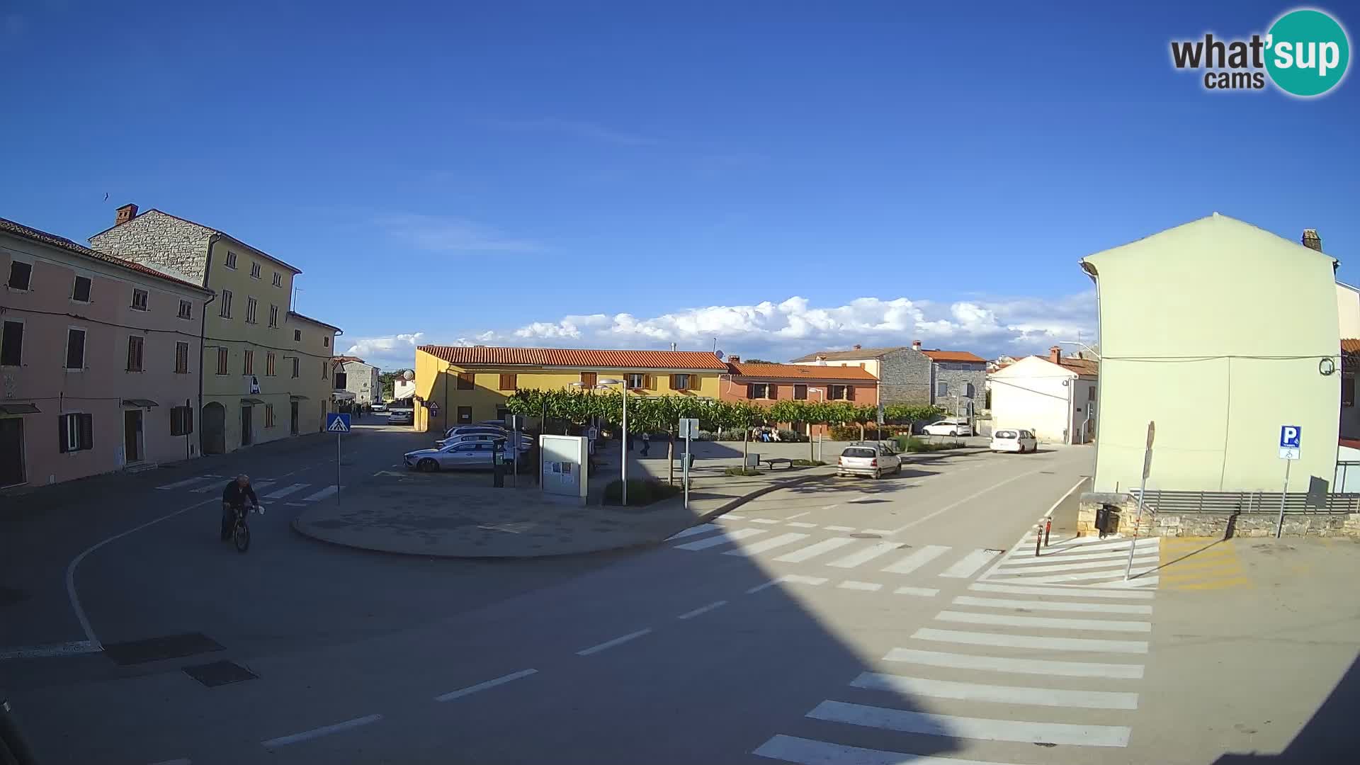 Bale Trg La Musa webcam – Istria – Croatia