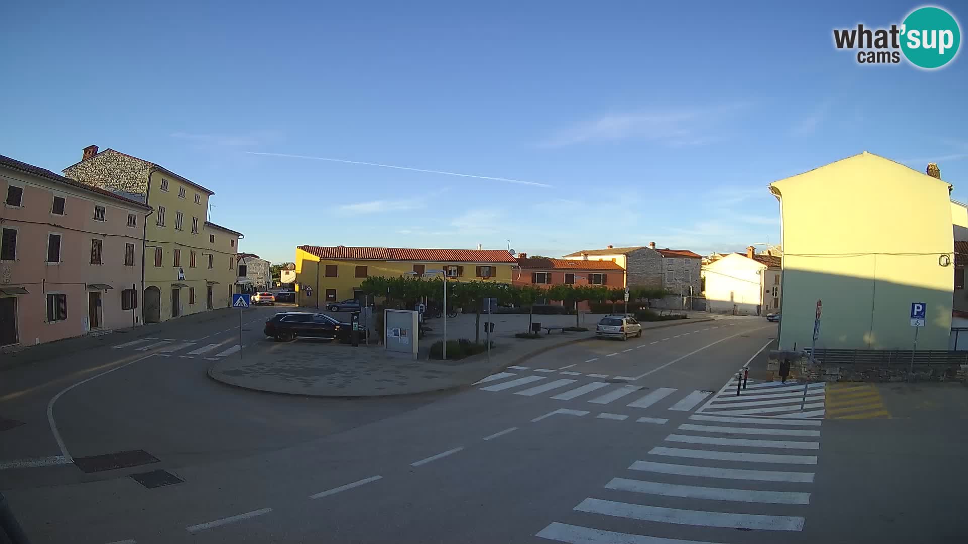 Bale Trg La Musa webcam – Istria – Croatia
