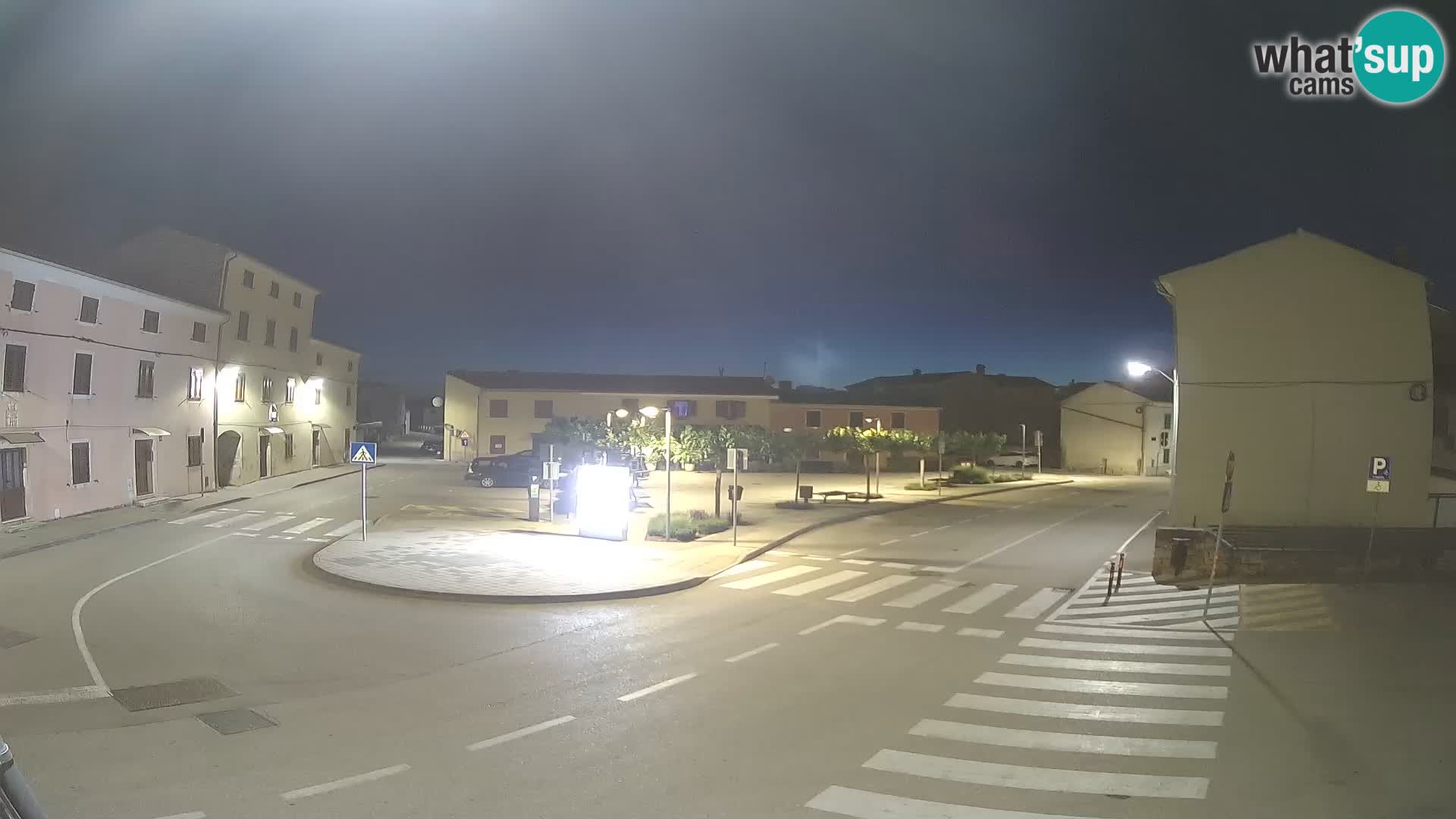 Bale Trg La Musa webcam – Istria – Croatia