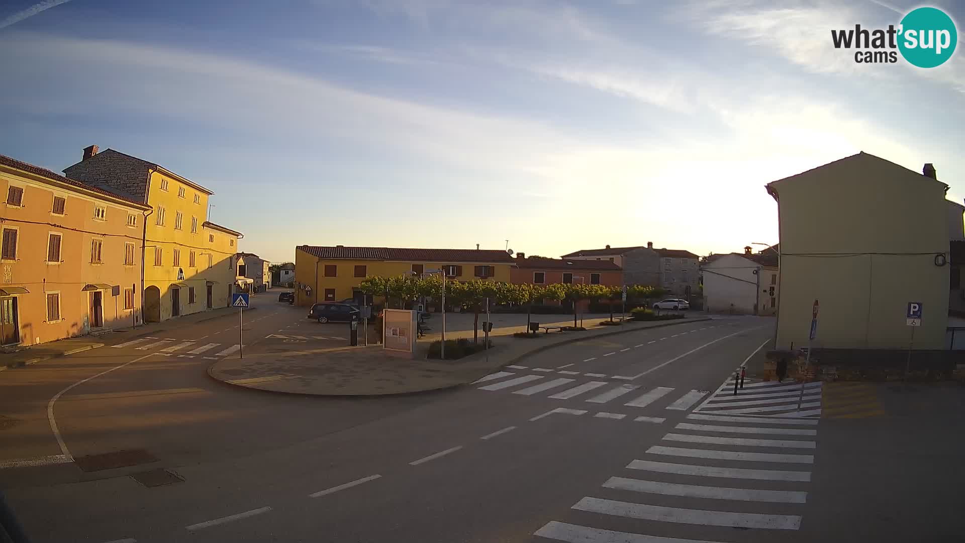 Bale Trg La Musa webcam – Istria – Croatia