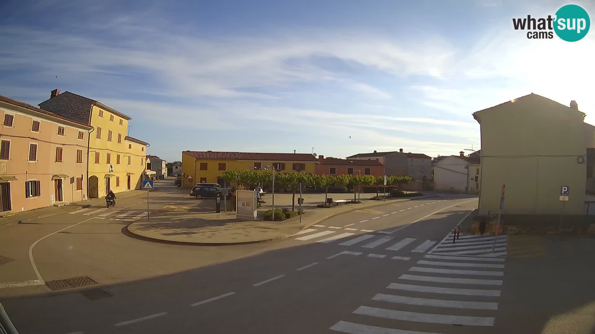 Bale Trg La Musa webcam – Istria – Croatia