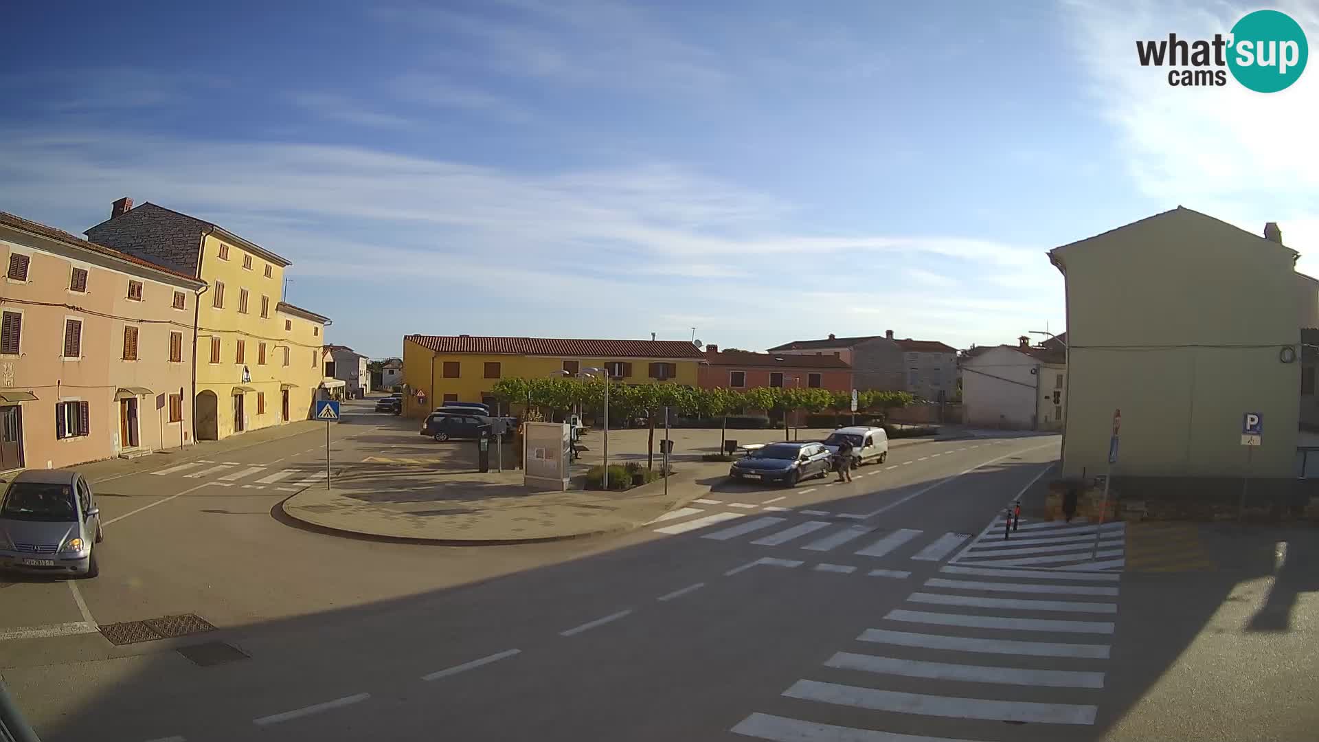 Bale, webcam de la plaza La Musa – Istria – Croacia