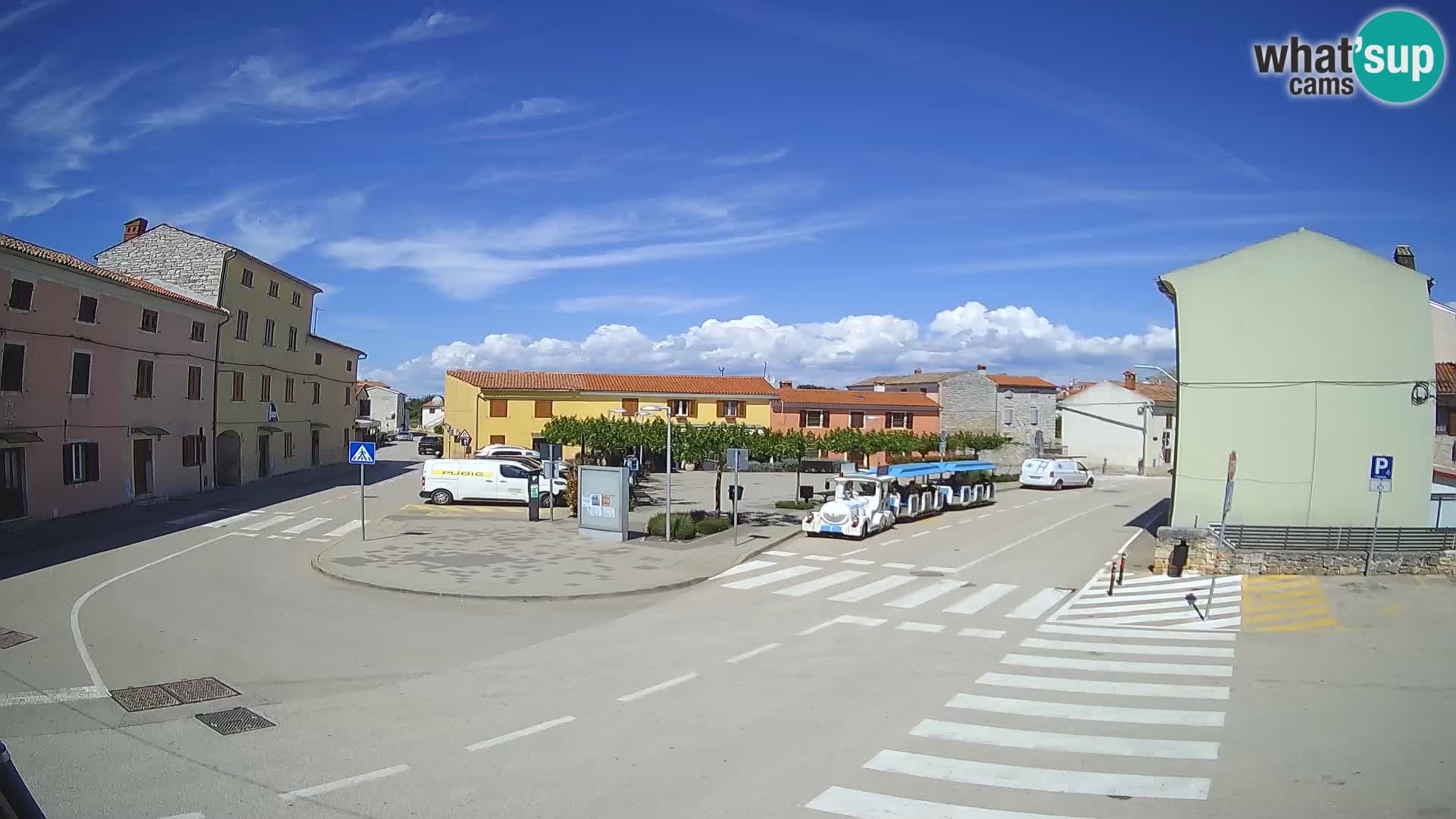 Bale Trg La Musa webcam – Istria – Croatia