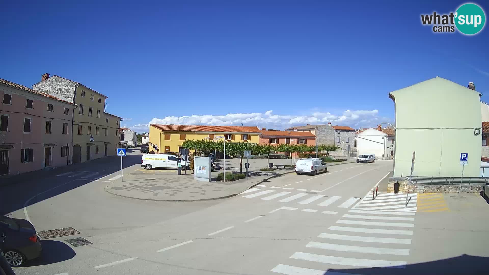 Bale Trg La Musa webcam – Istria – Croatia