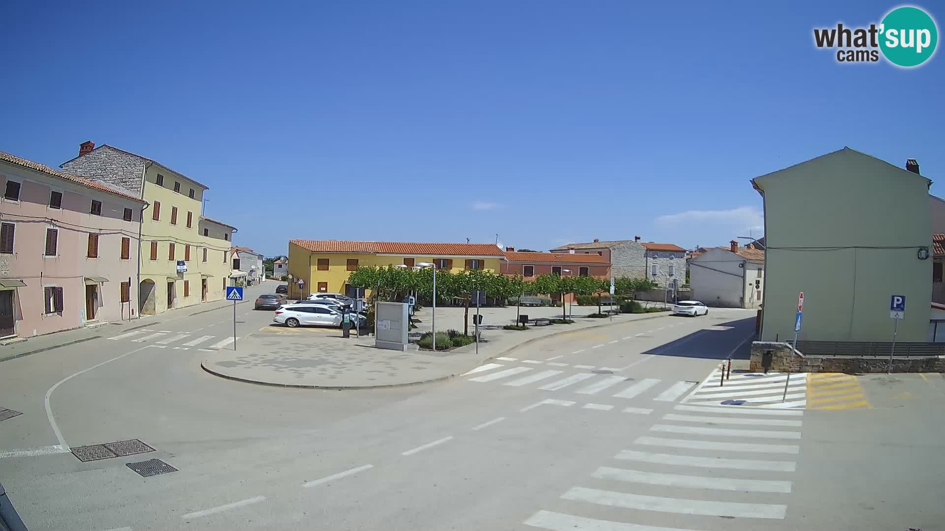 Bale Trg La Musa webcam – Istria – Croatia