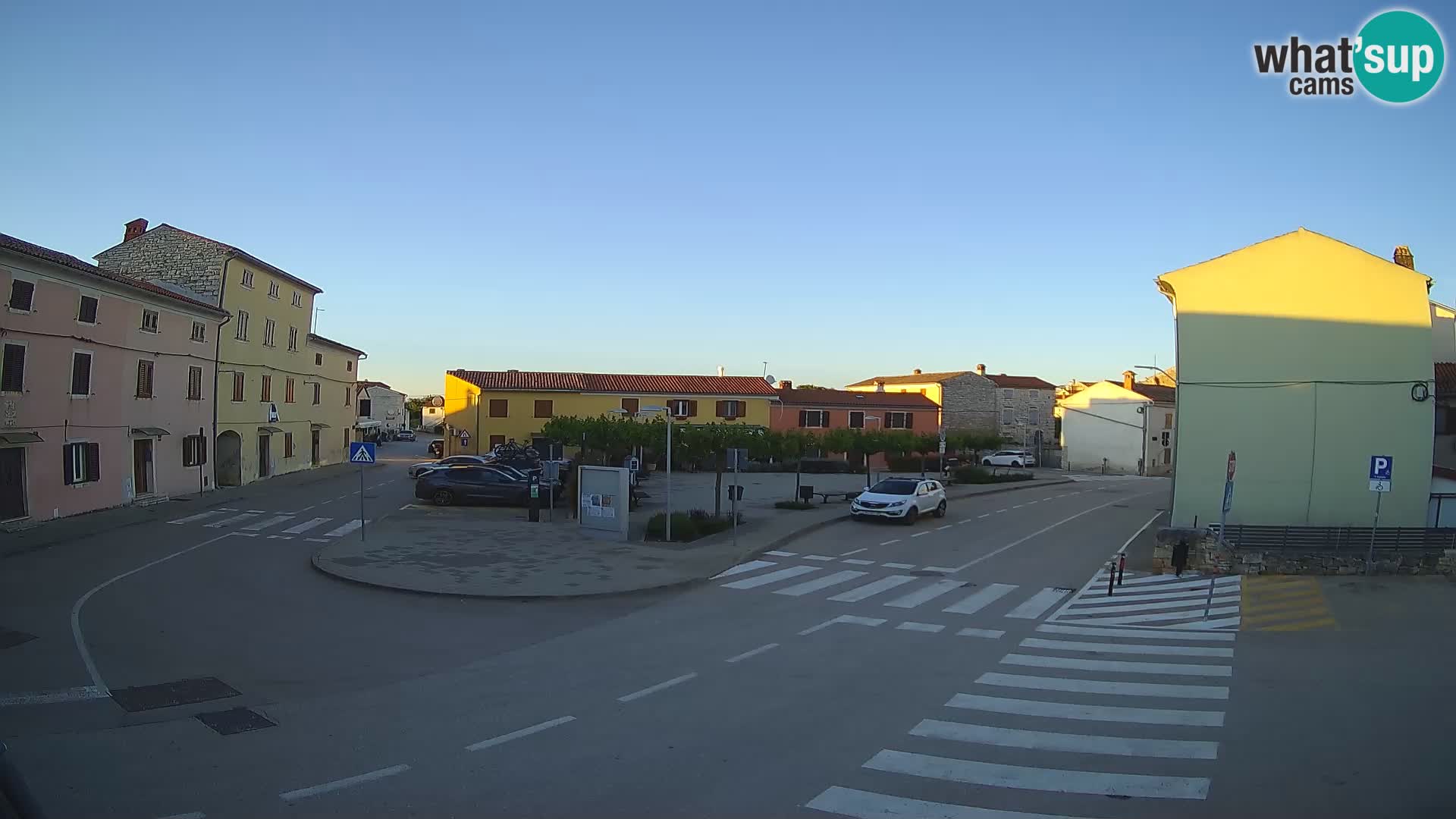 Bale Trg La Musa spletna kamera – Istra – Hrvaška