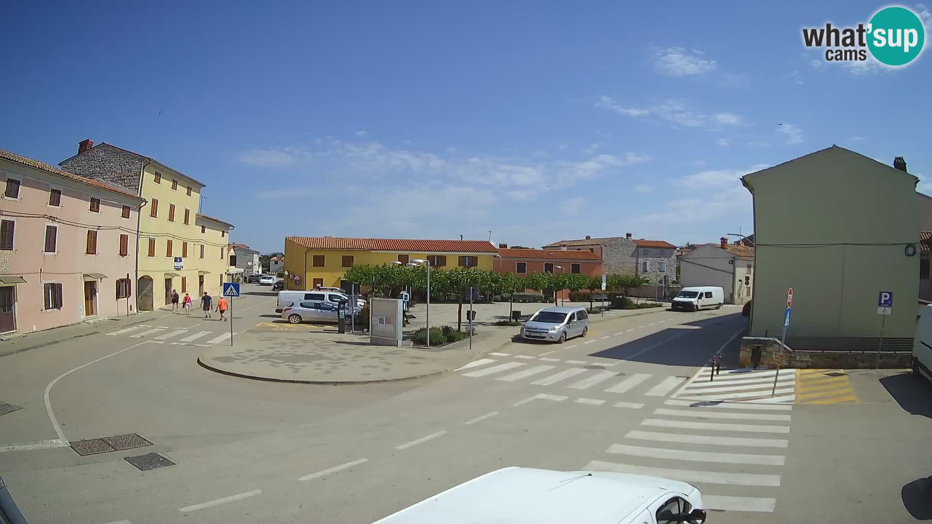 Bale Trg La Musa webcam – Istria – Croatia