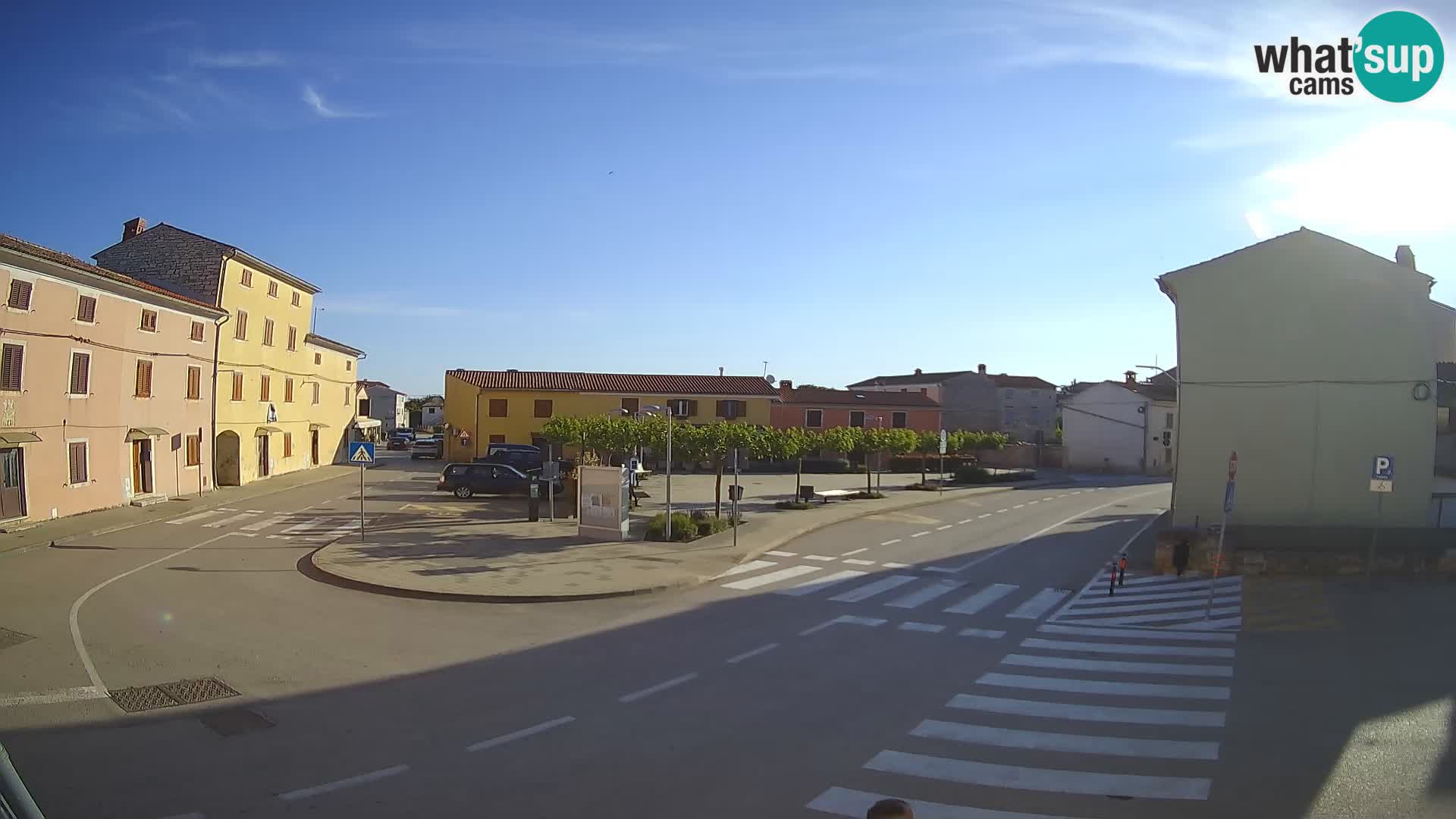 Bale Trg La Musa webcam – Istria – Croatia
