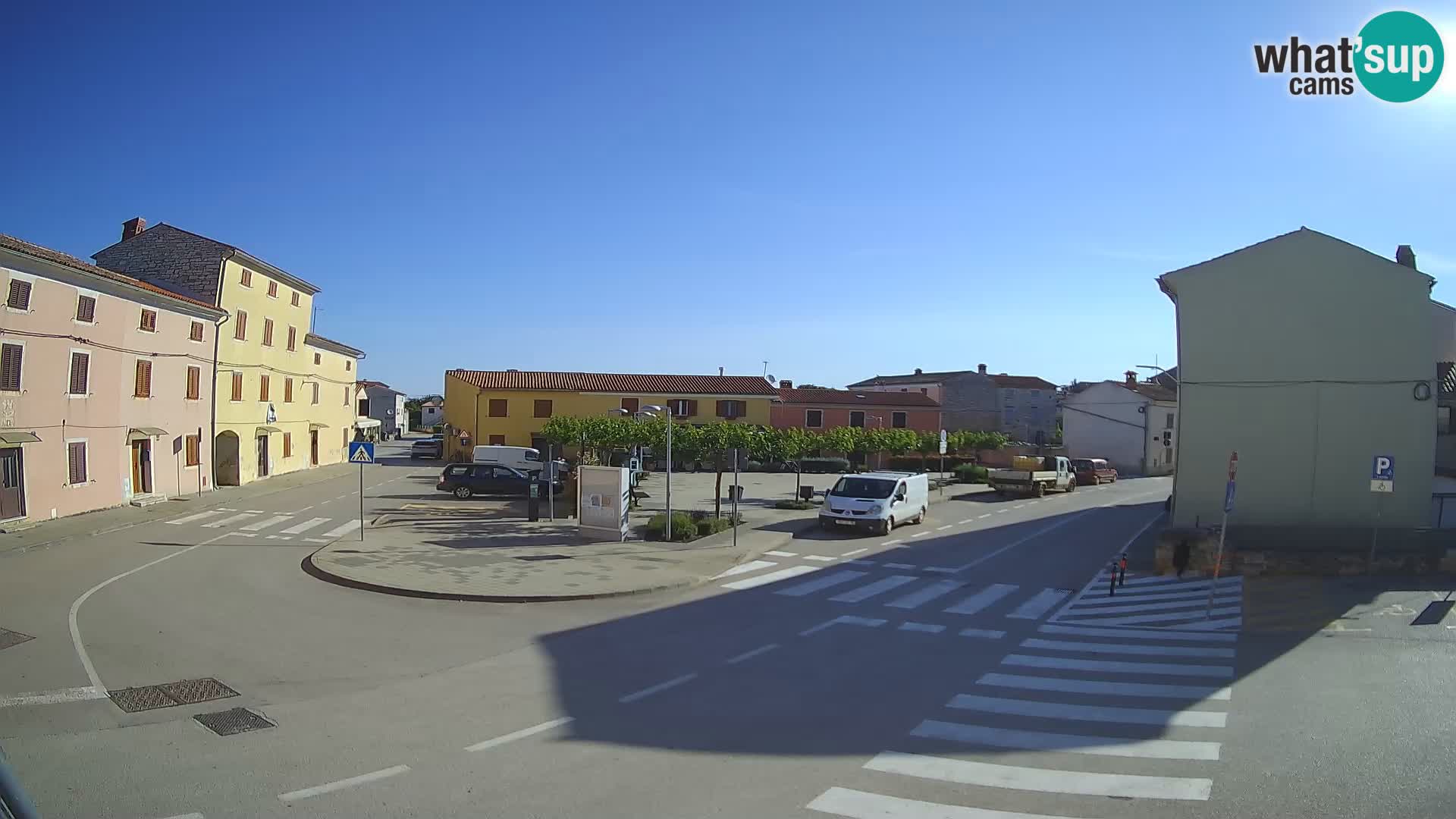 Bale Trg La Musa webcam – Istria – Croatia