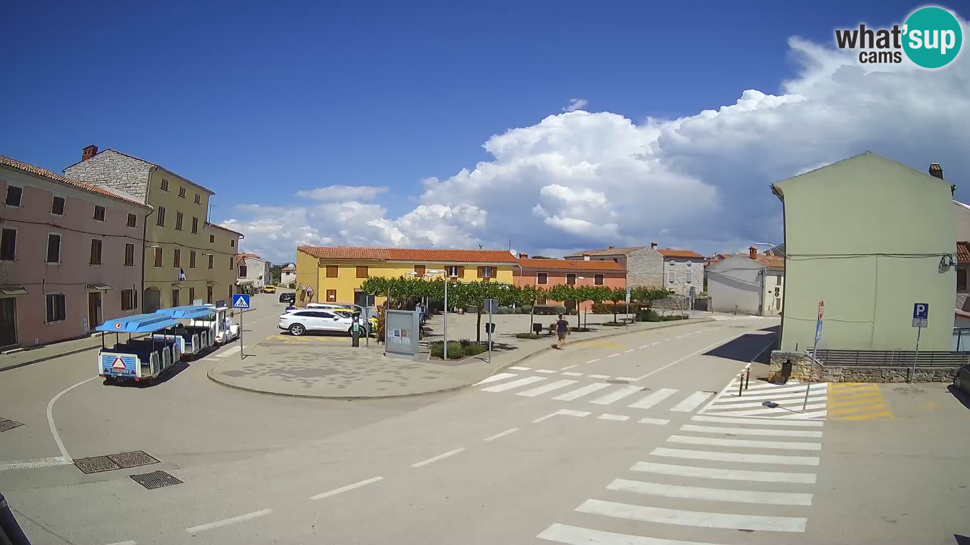 Bale Trg La Musa webcam – Istria – Croatia