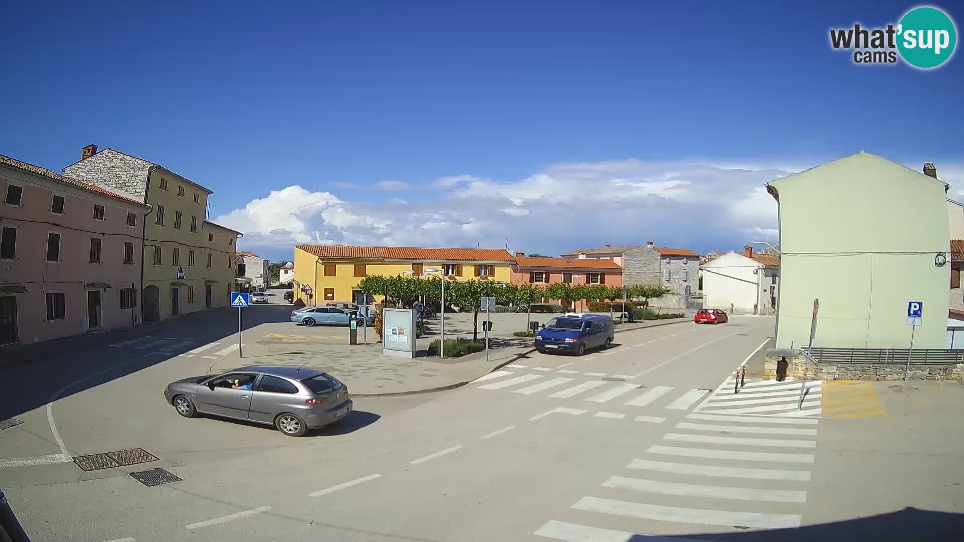Bale, webcam de la plaza La Musa – Istria – Croacia