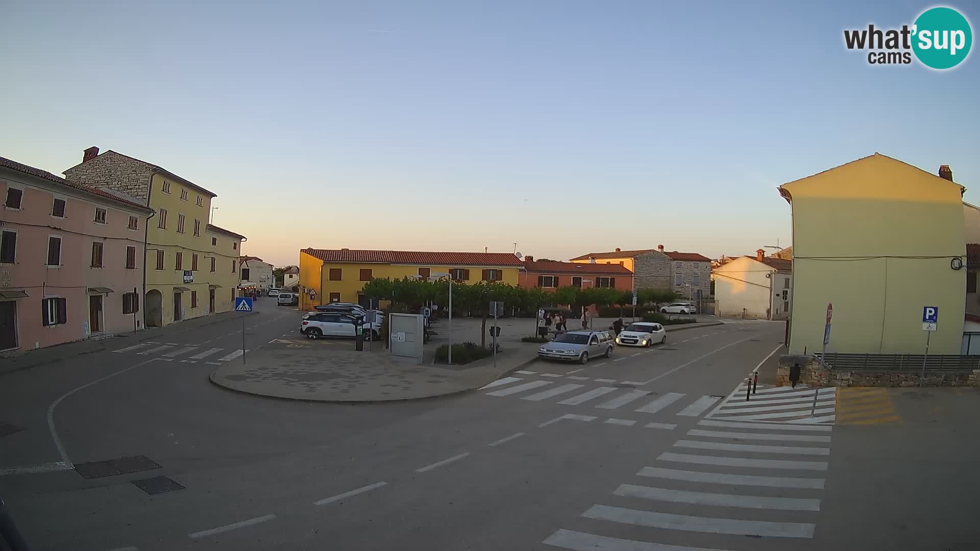 Bale Trg La Musa spletna kamera – Istra – Hrvaška