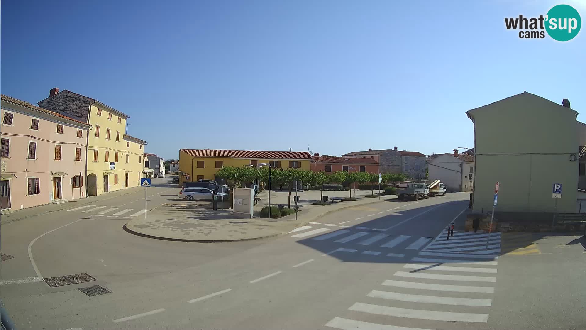 Bale Trg La Musa webcam – Istria – Croatia