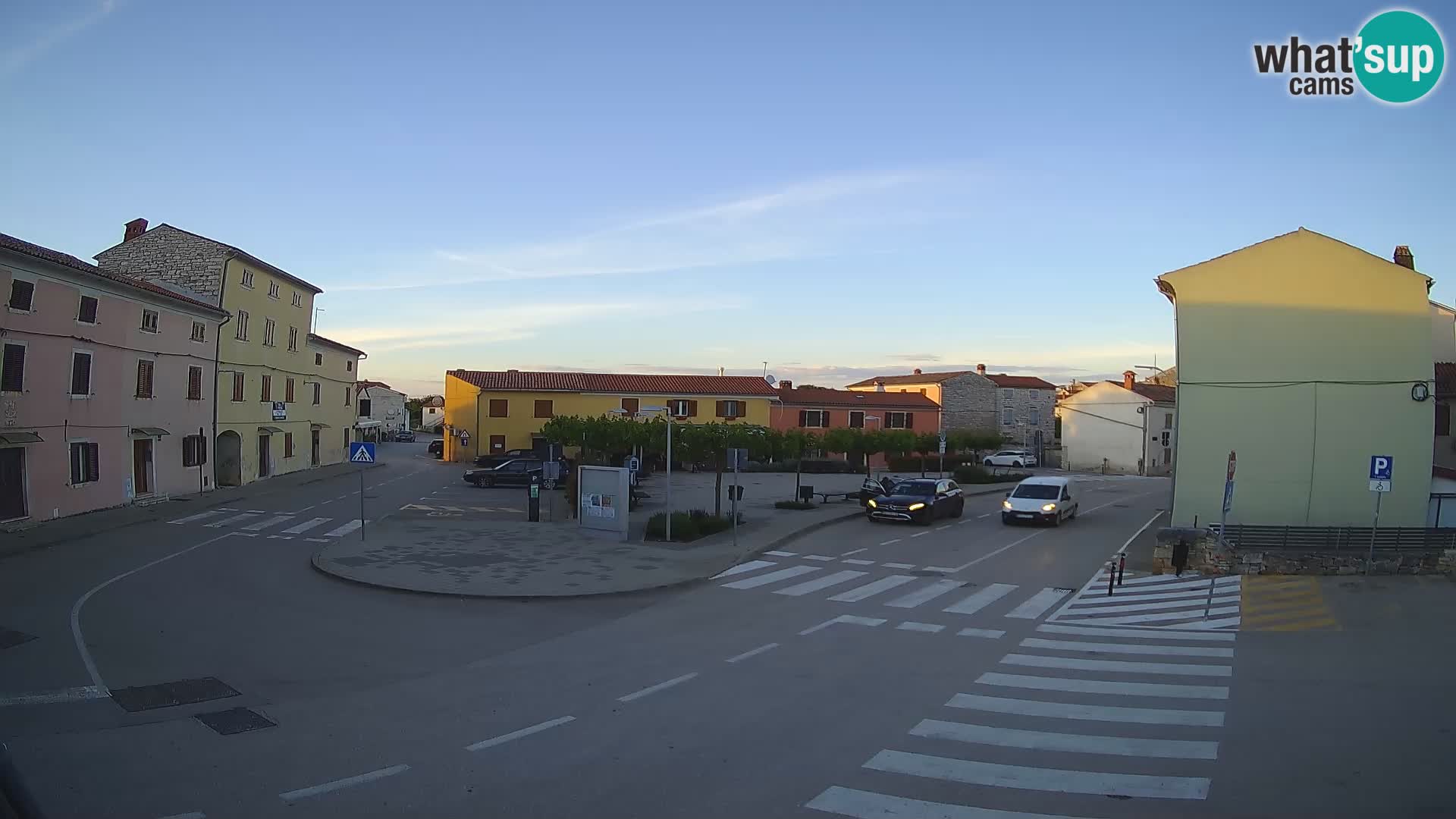 Bale Trg La Musa webcam – Istria – Croatia