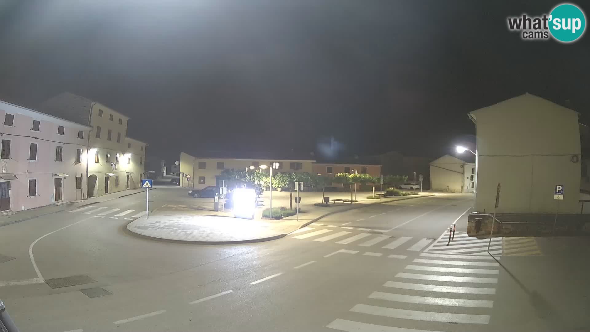 Bale Trg La Musa webcam – Istria – Croatia