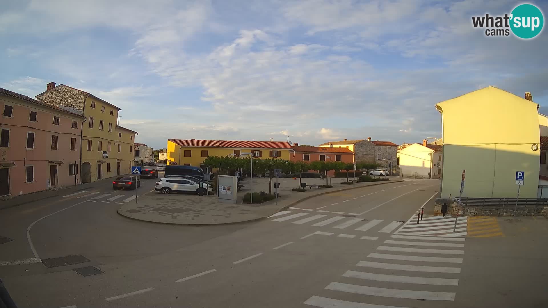 Bale Trg La Musa spletna kamera – Istra – Hrvaška