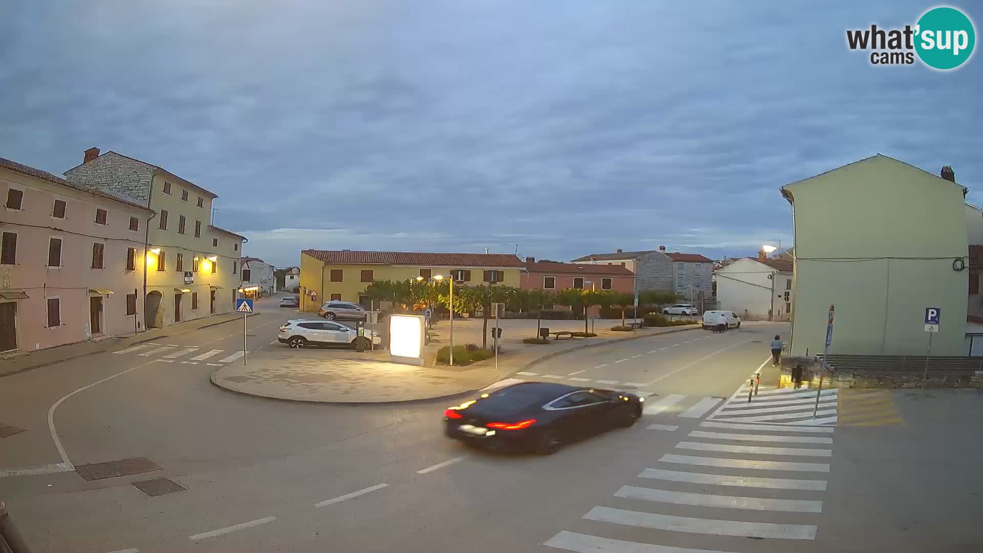 Bale, webcam de la plaza La Musa – Istria – Croacia