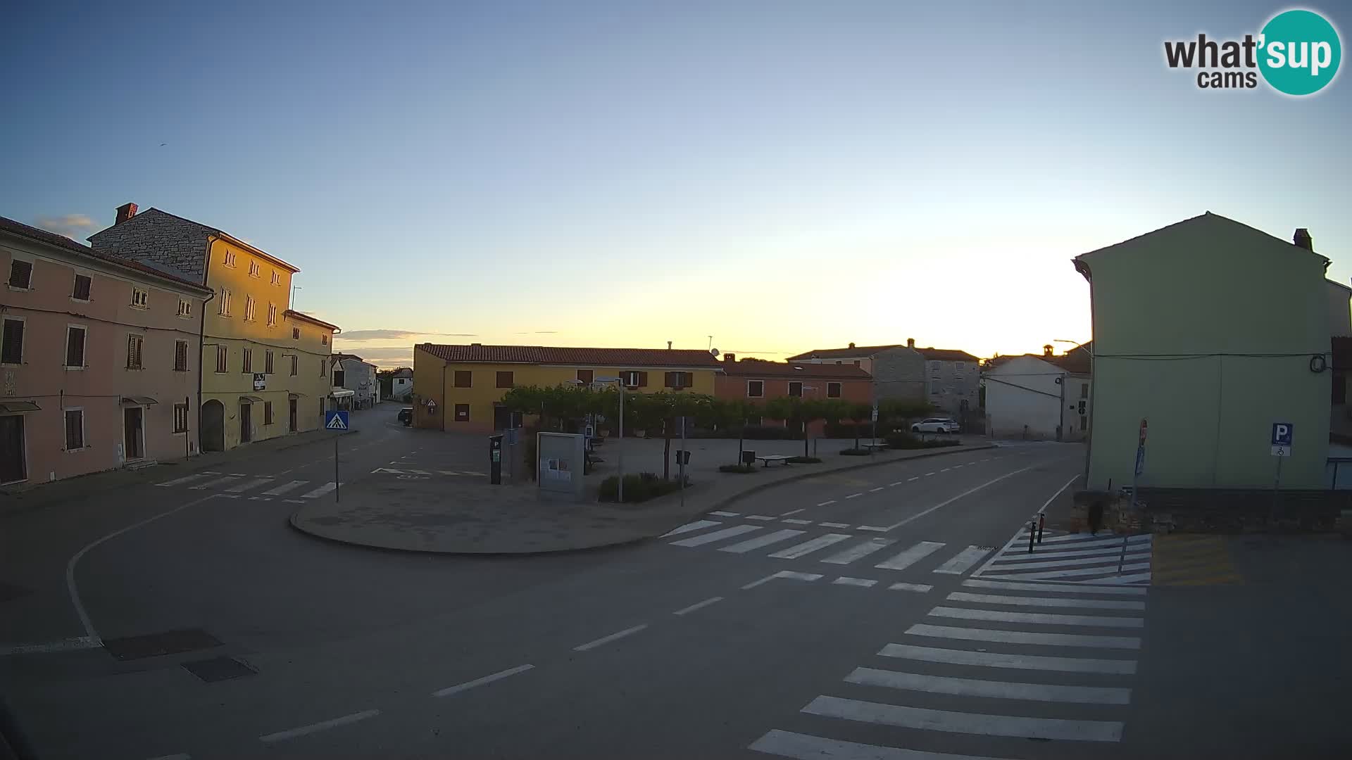 Bale Trg La Musa webcam – Istria – Croatia