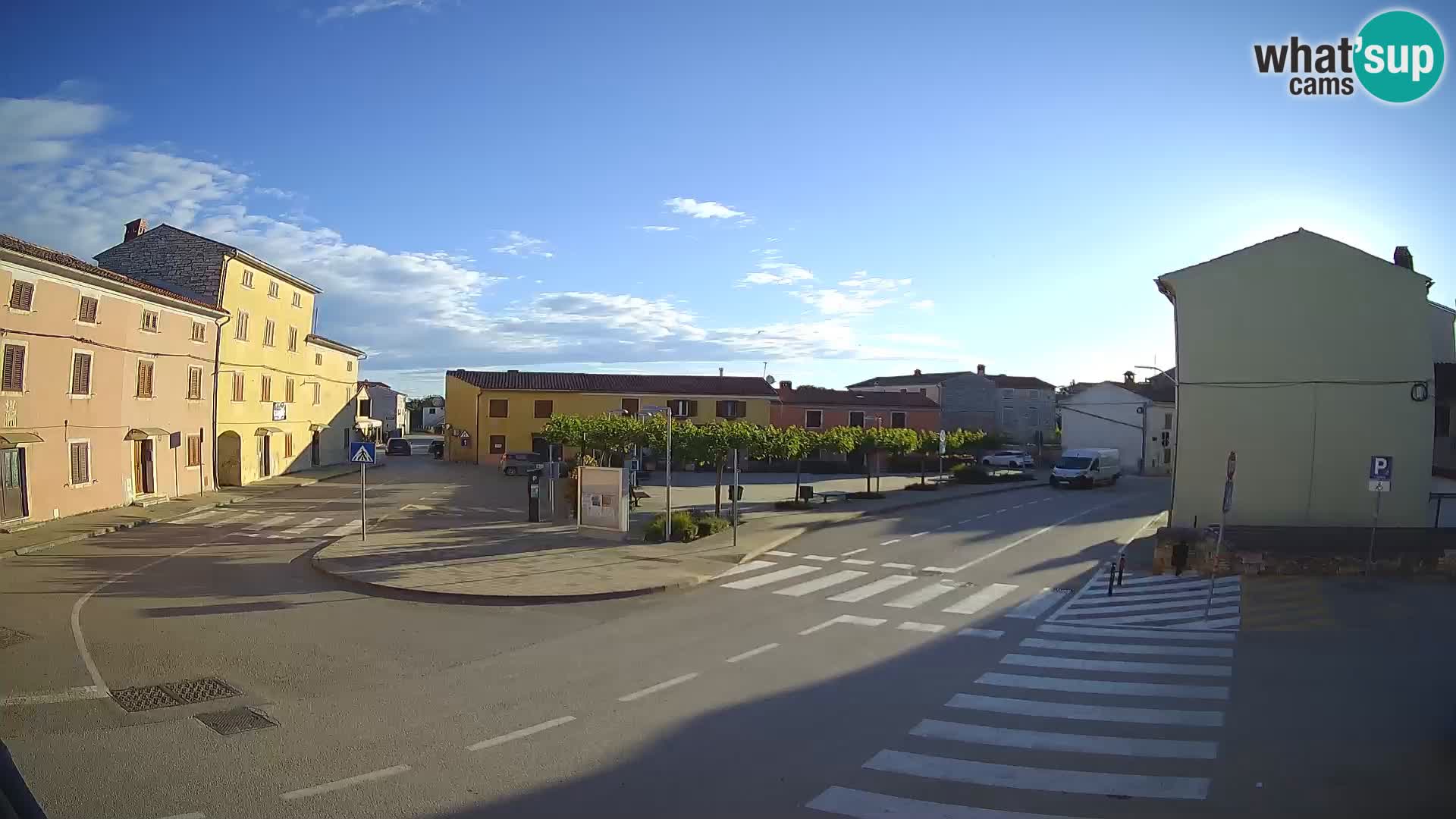 Bale Trg La Musa webcam – Istria – Croatia
