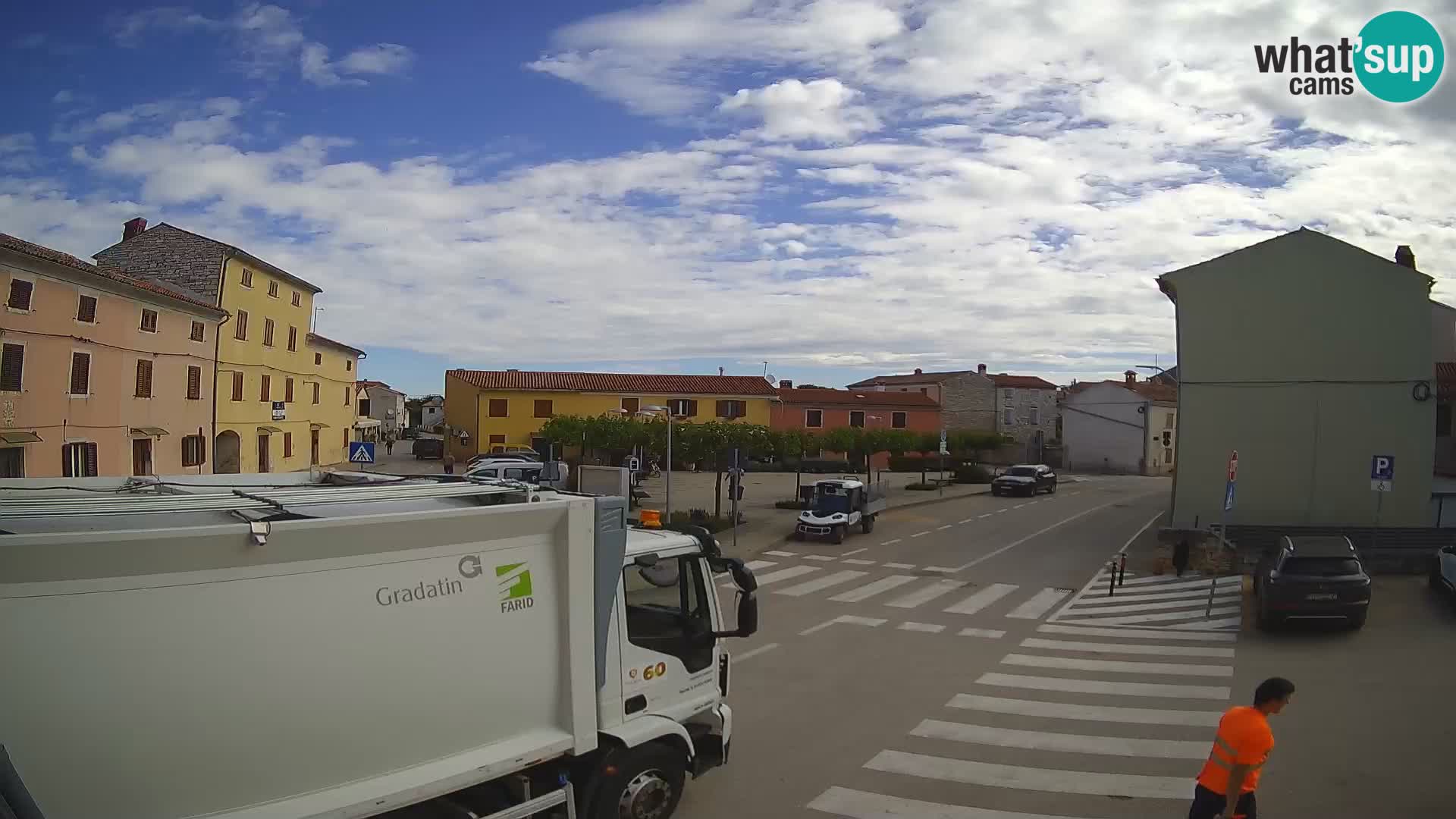Bale Trg La Musa webcam – Istria – Croatia