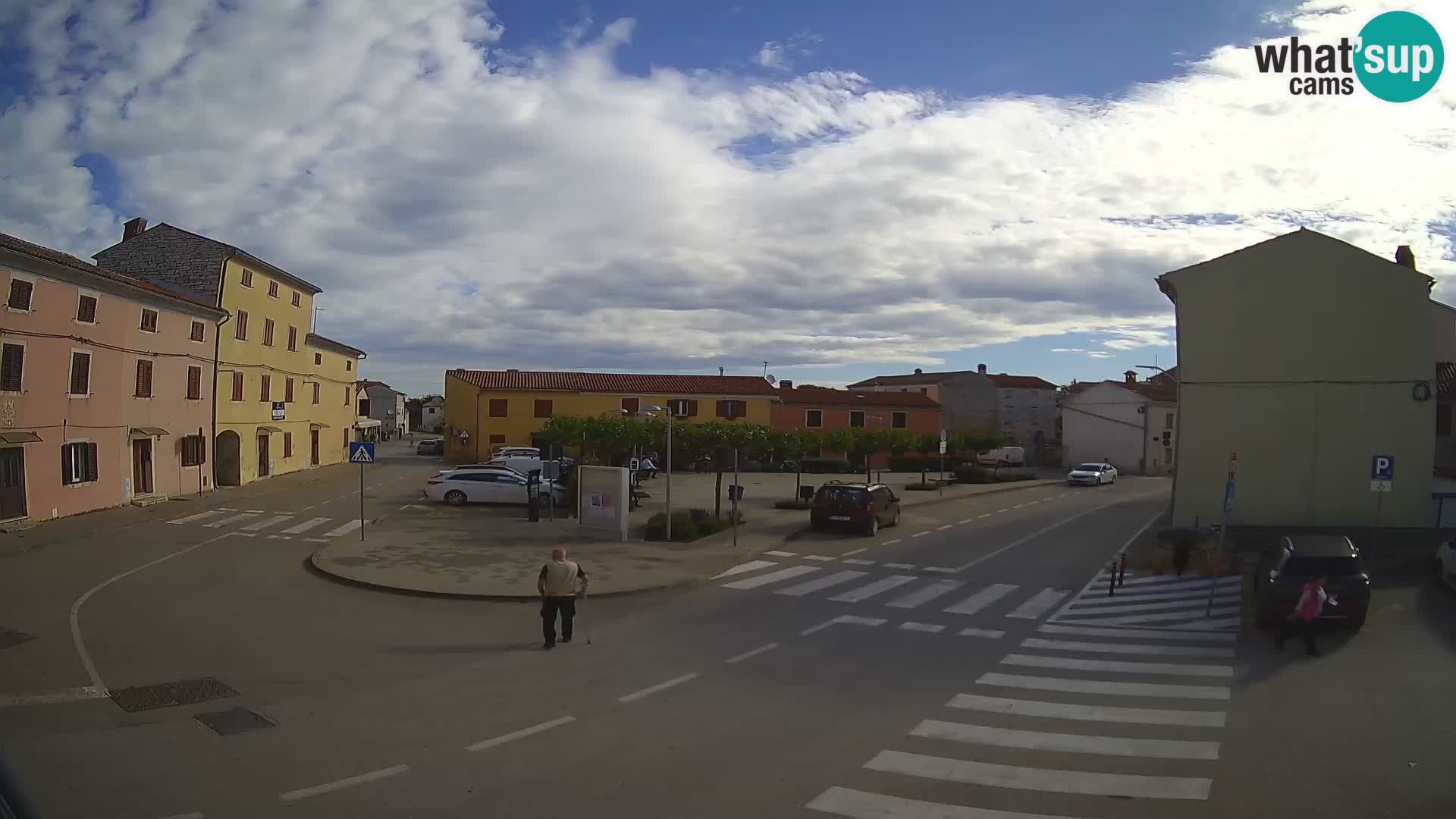 Bale, webcam de la plaza La Musa – Istria – Croacia