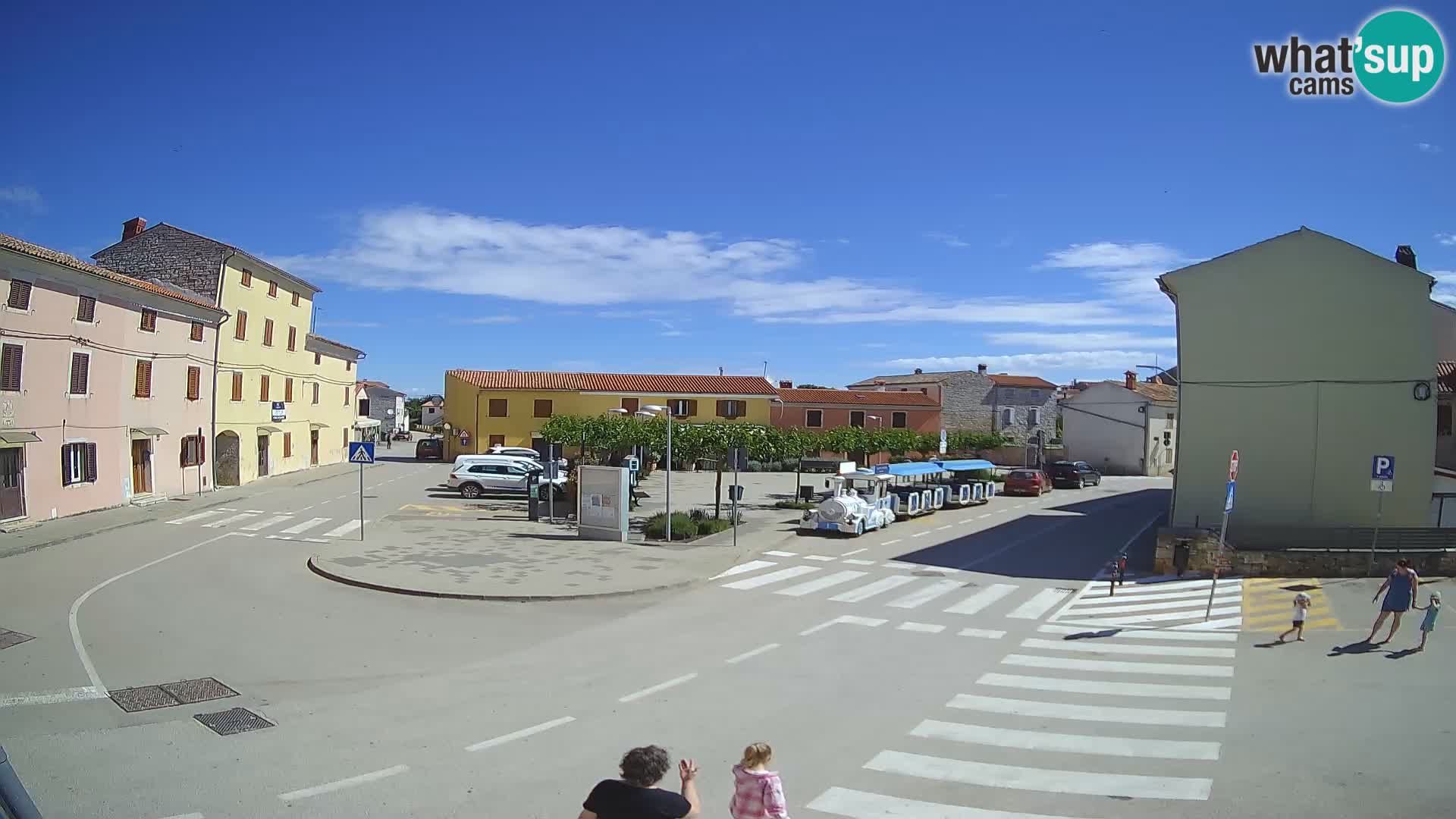 Bale Trg La Musa webcam – Istria – Croatia