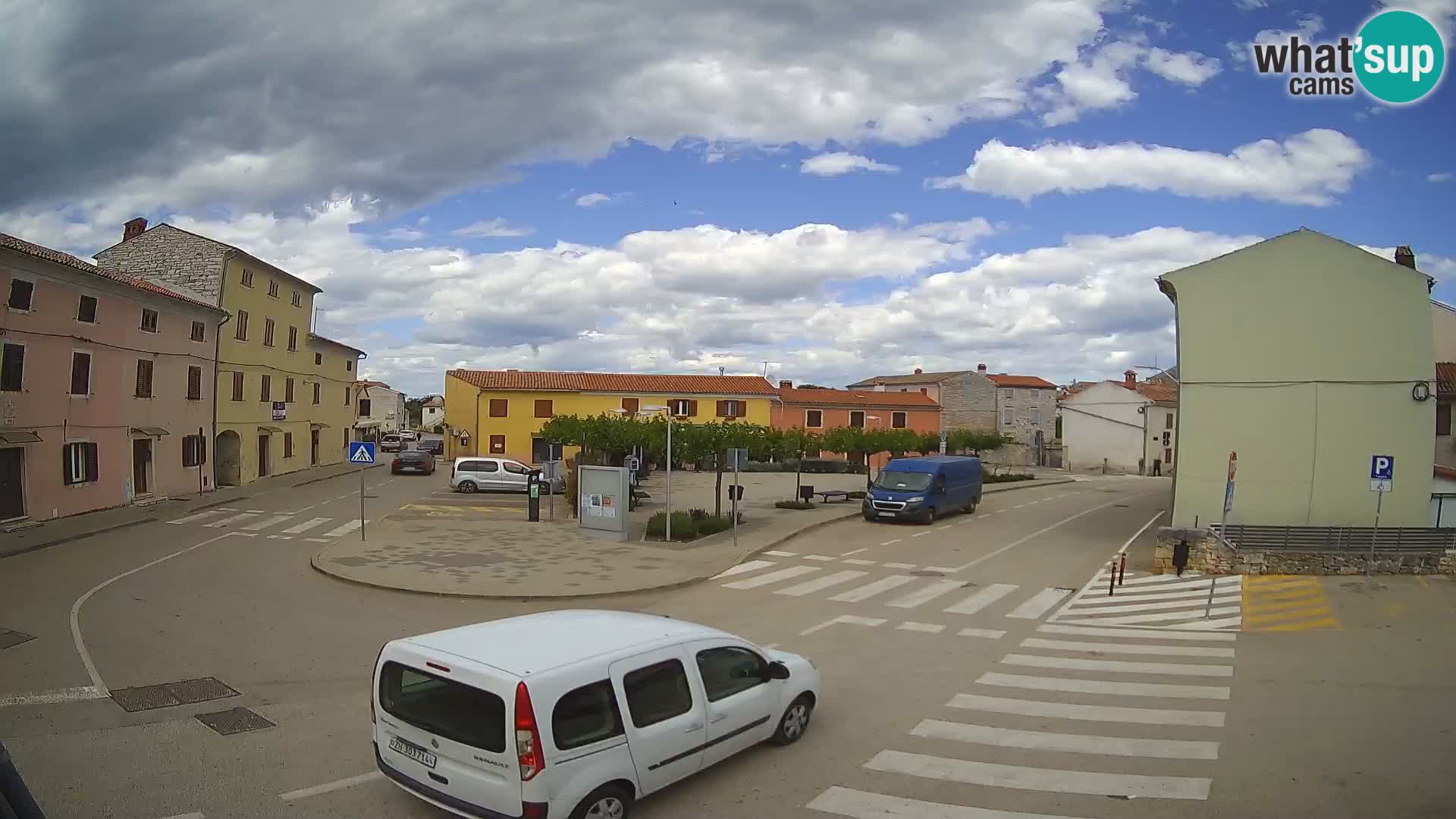 Bale, webcam de la place La Musa – Istrie – Croatie